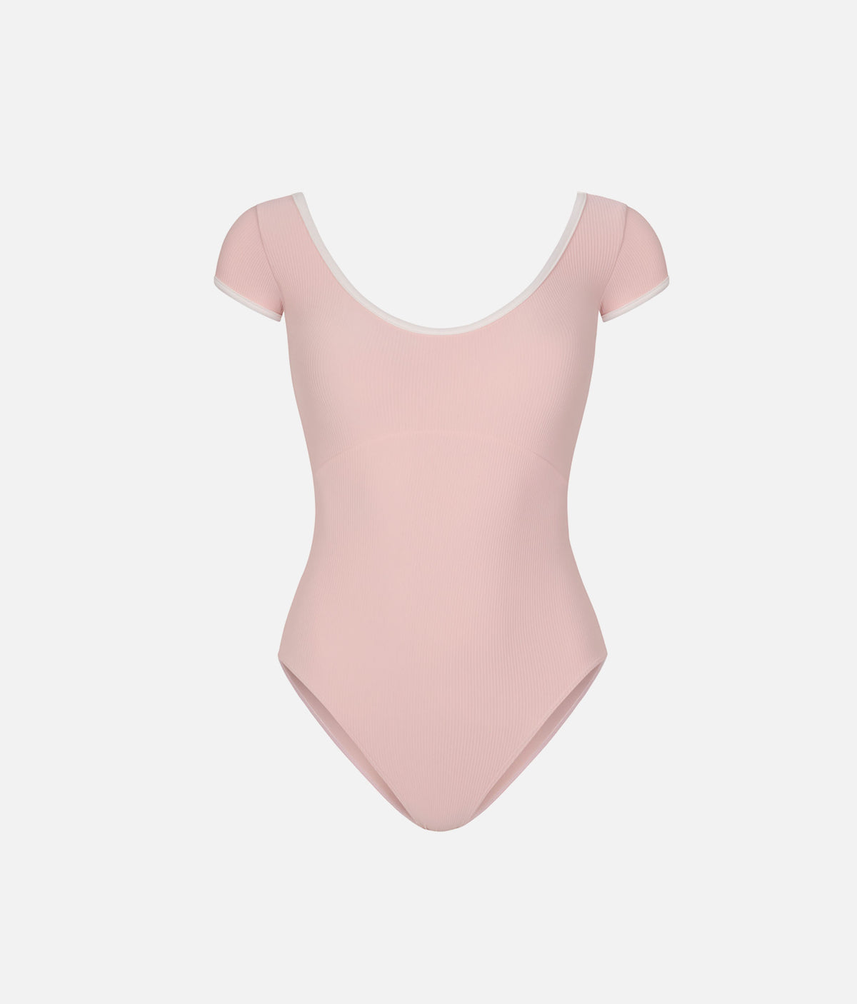 Mara Dancewear Alma – Ballet Pink Short Sleeve Ballet Leotard