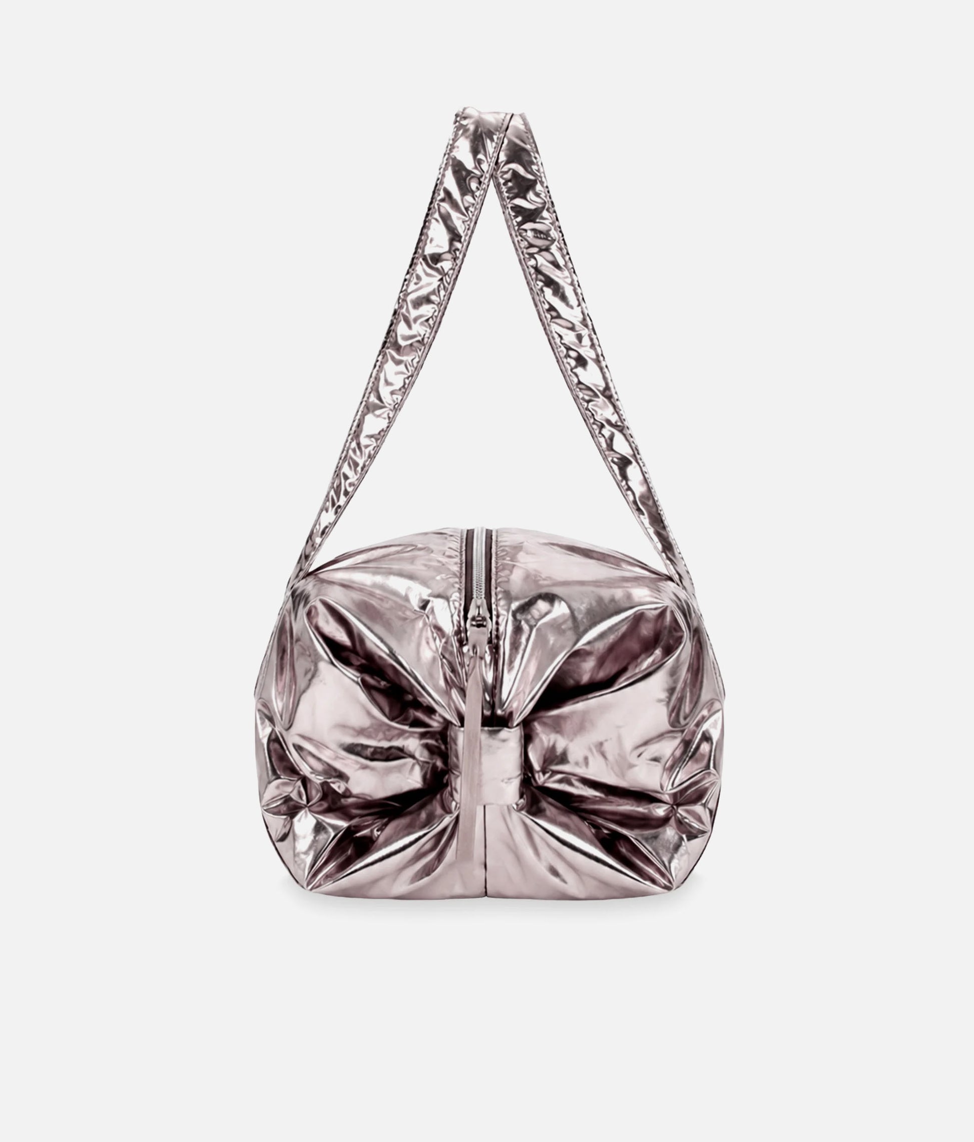 Large Metallic Ballet Bag, Lightweight Pink Duffle - B0233NB