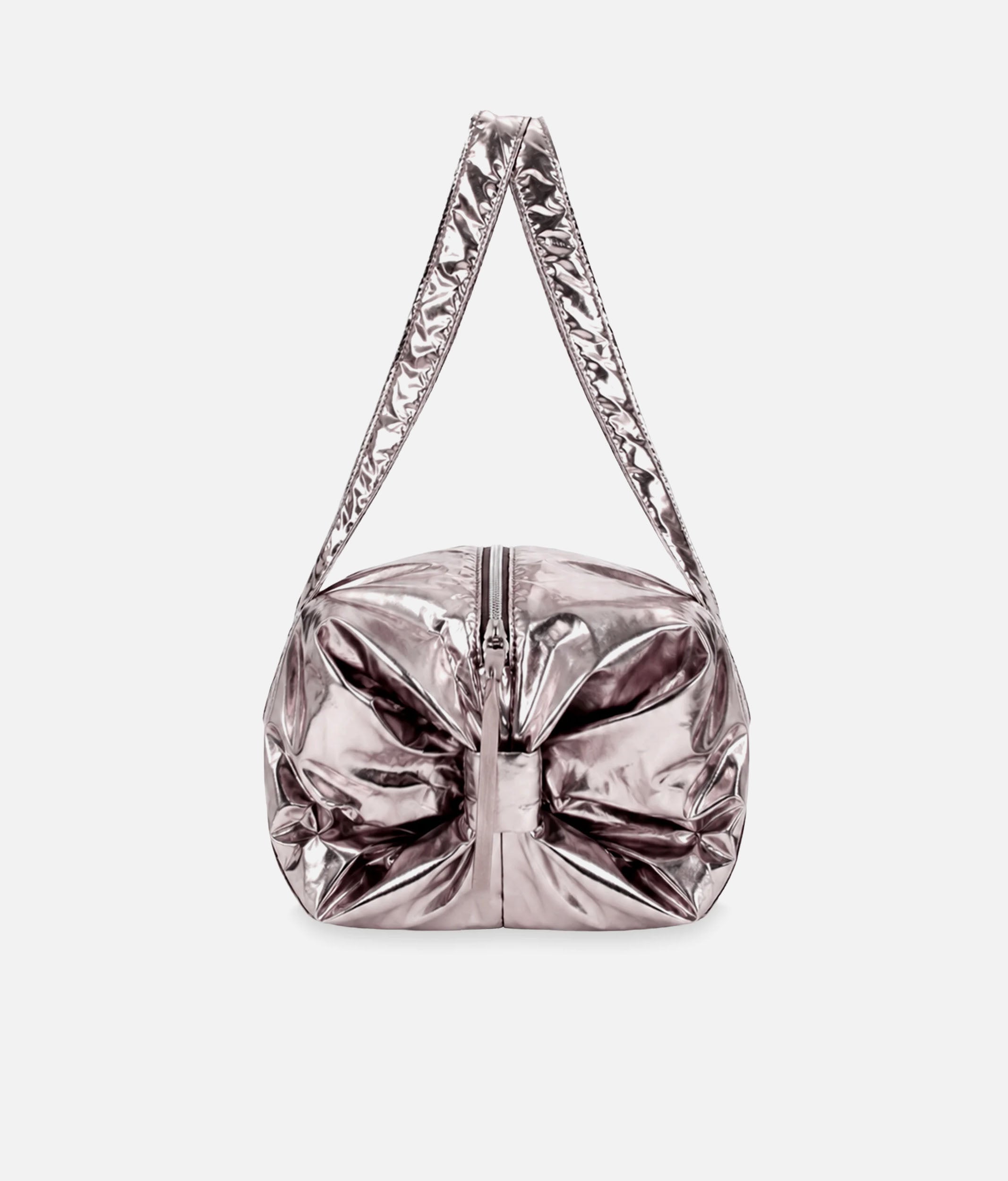 Large Metallic Ballet Bag, Lightweight Pink Duffle - B0233NB