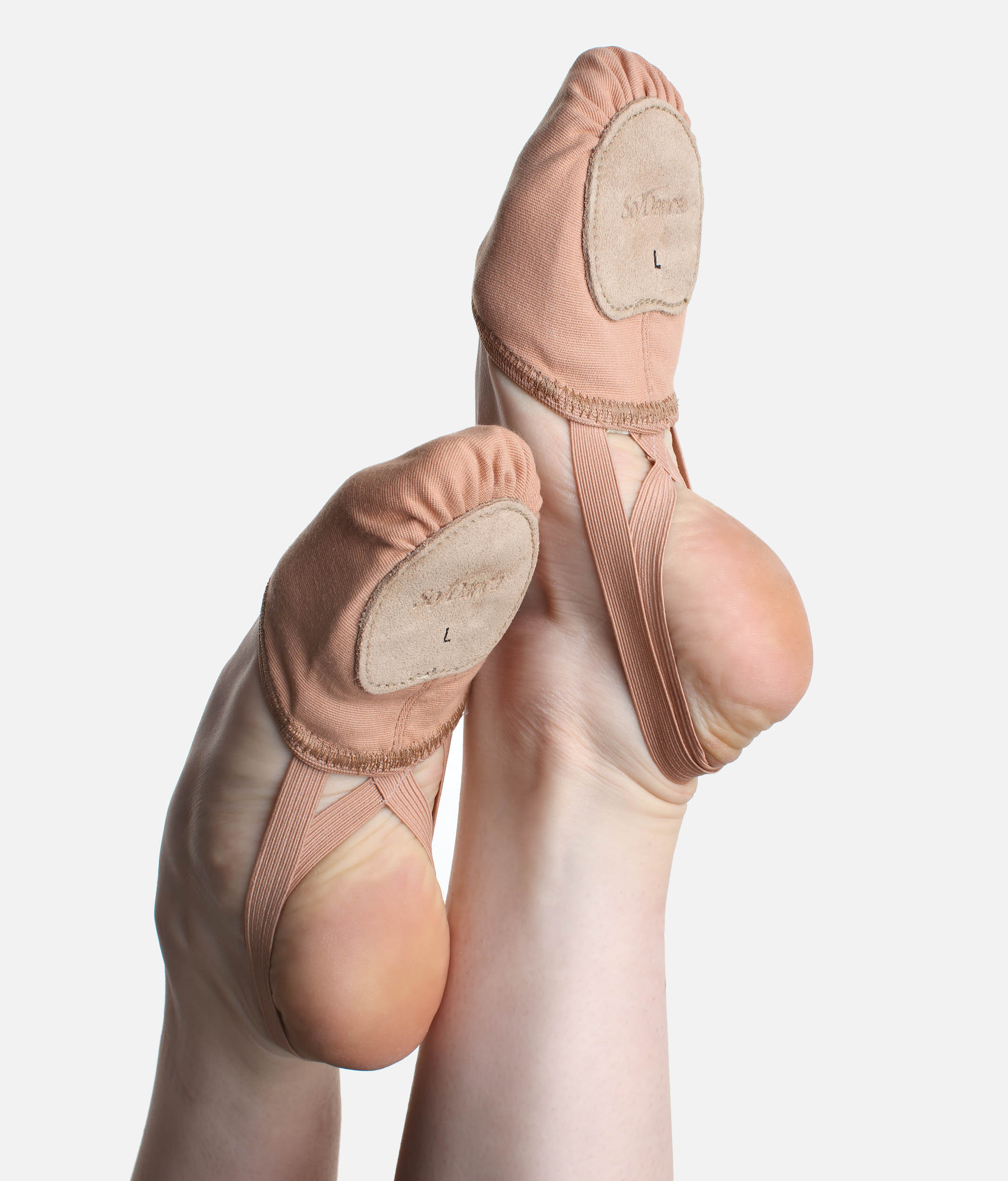 BA41 - Stretch Canvas Half Sole Dance Shoes for Lyrical & Contemporary