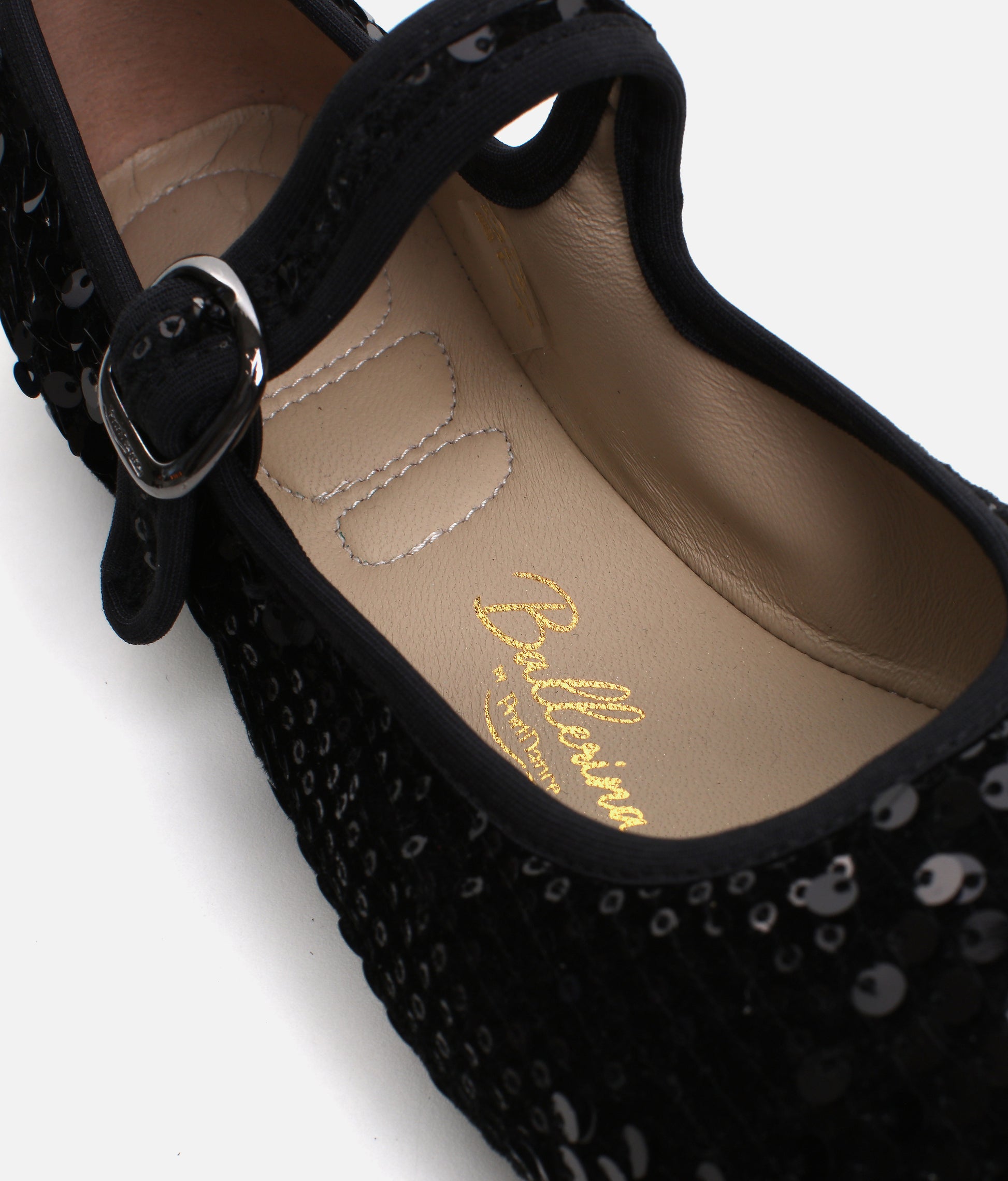 Social Dancing Shoes, Elegant Flats with Flex Sole - BALLERINA