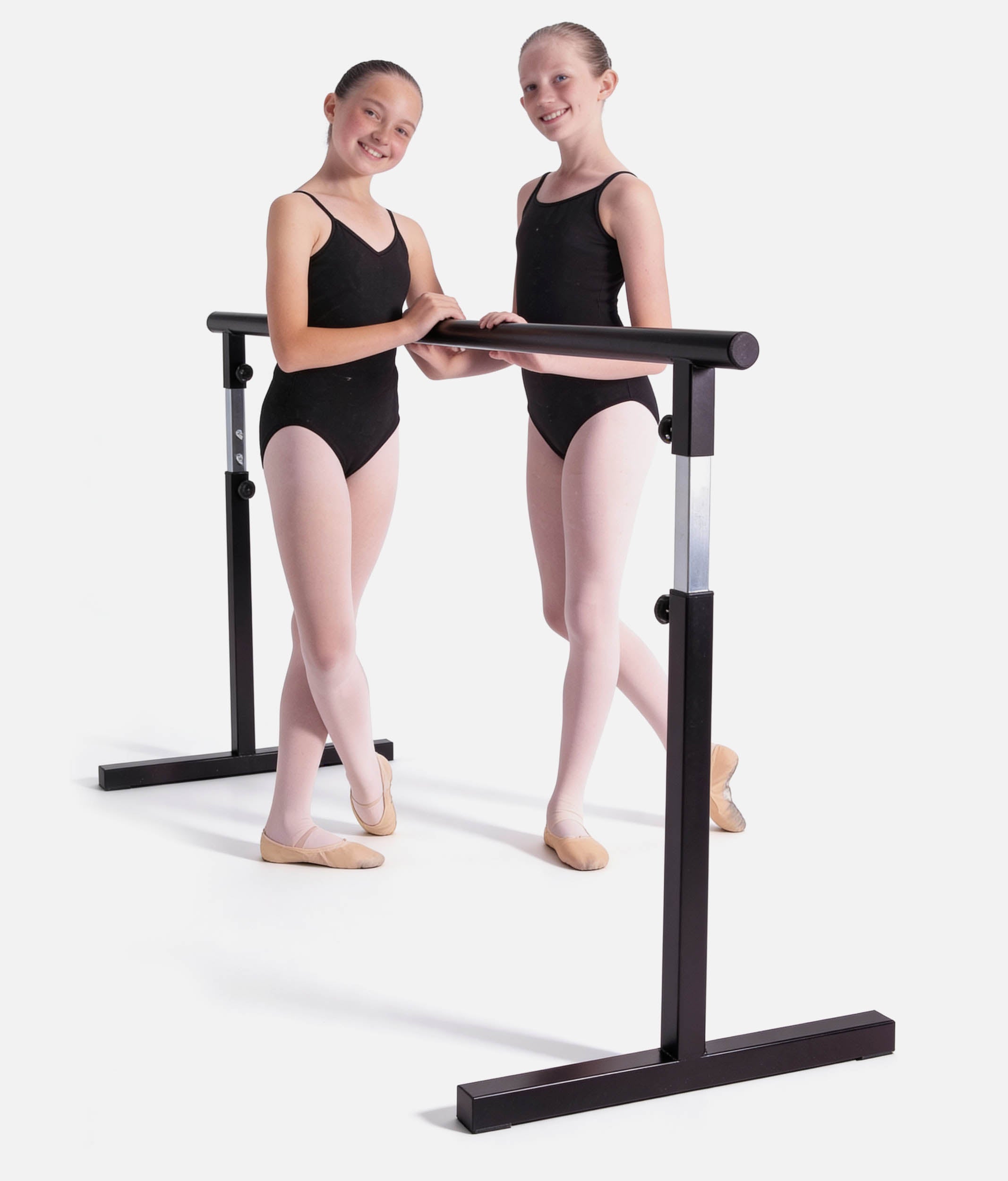 Adjustable Single Ballet Barre, Portable Home Barre for Dancers - 212S