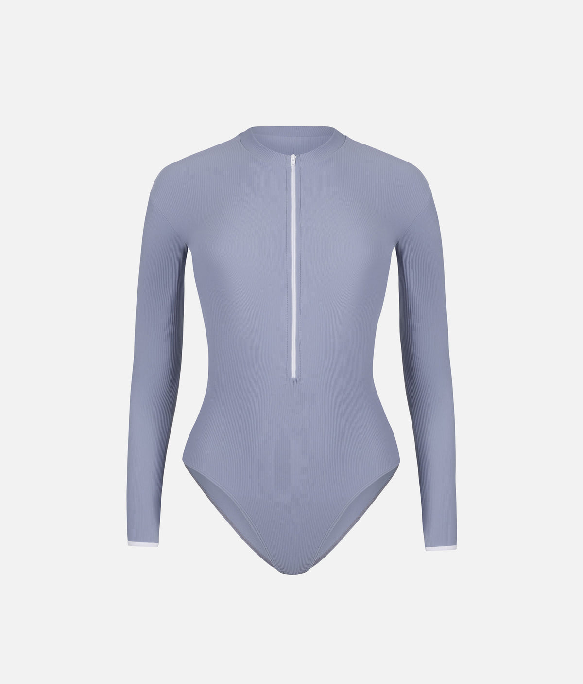 Mara Dancewear Aura – Soft Misty Blue Long Sleeve Ballet Leotard