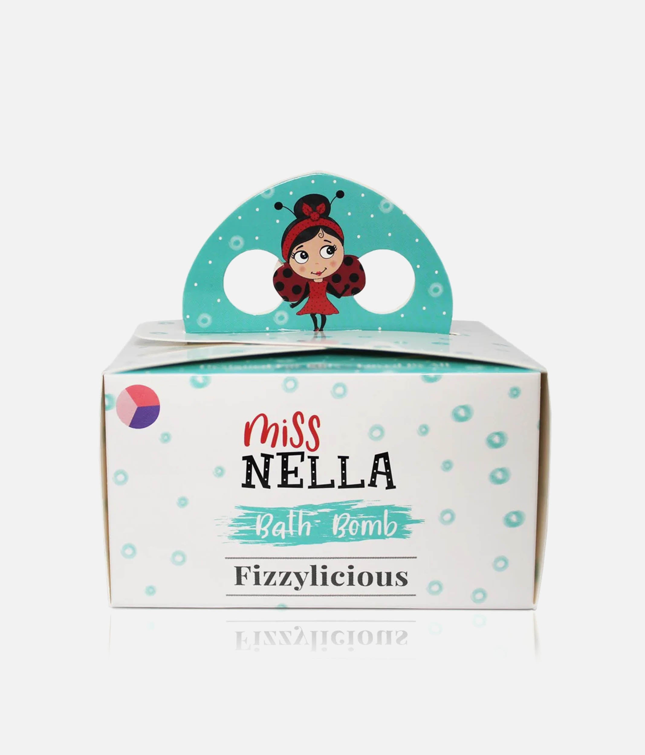 Fizzylicious Bath Bombs for Girls, 3-Pack Colorful, Safe & Fun 
