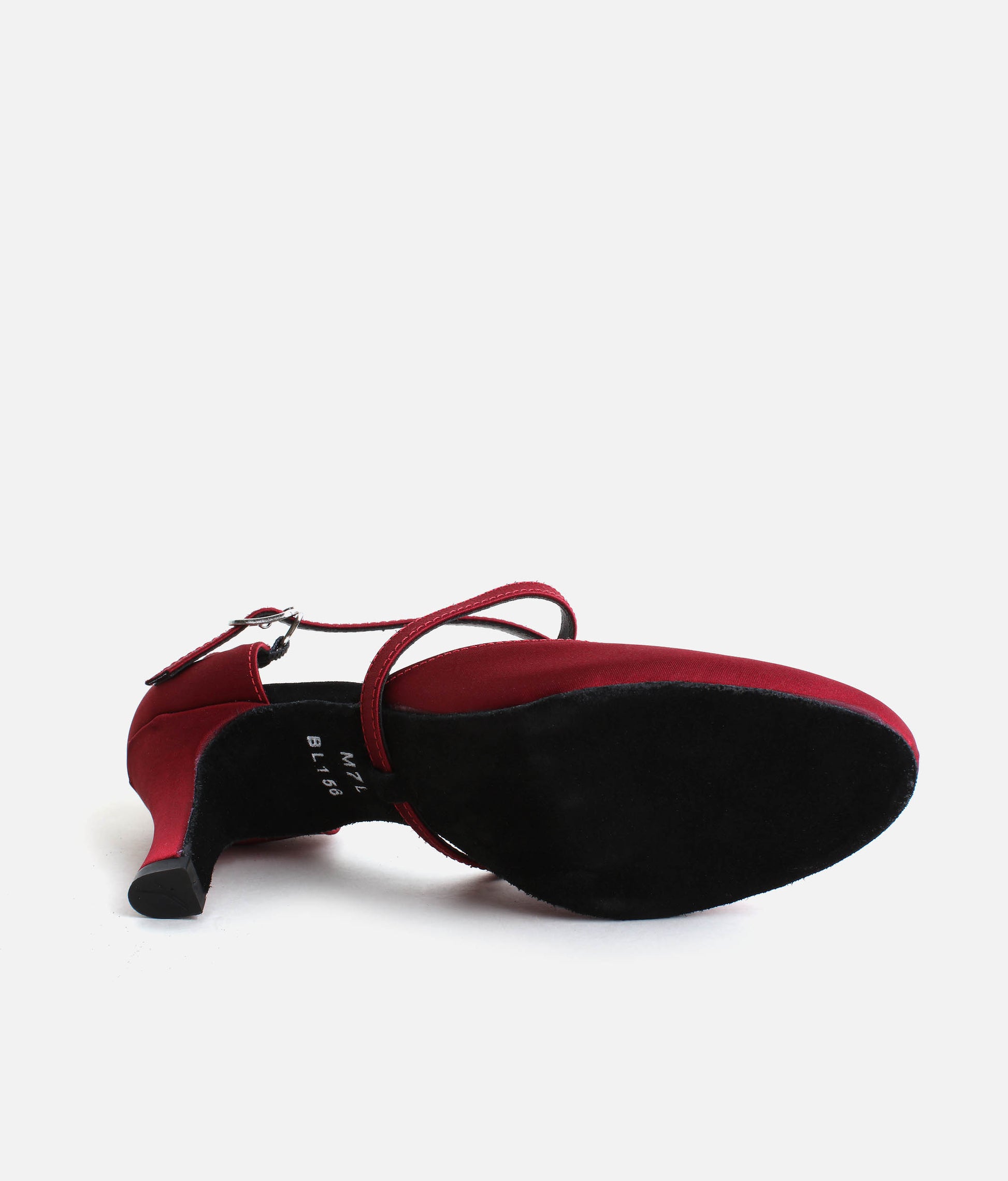 BL156 - Ballroom Practice Shoes for Women, Satin Dance Heels with Arch Support