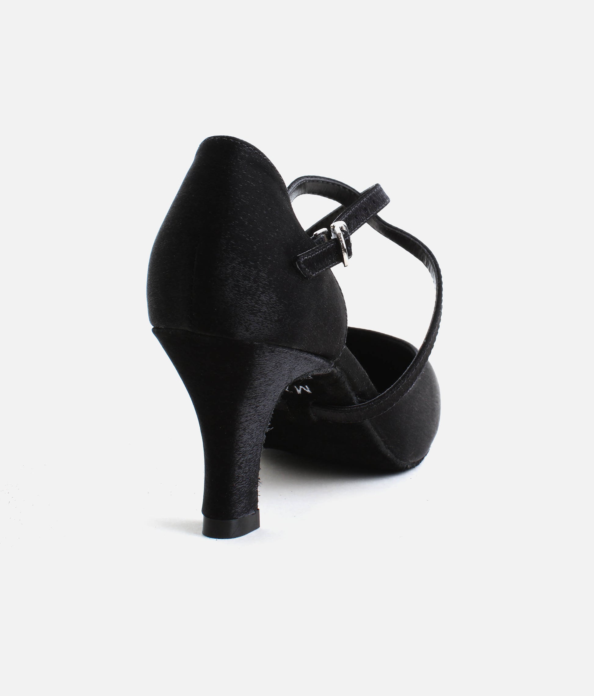 BL156 - Ballroom Practice Shoes for Women, Satin Dance Heels with Arch Support