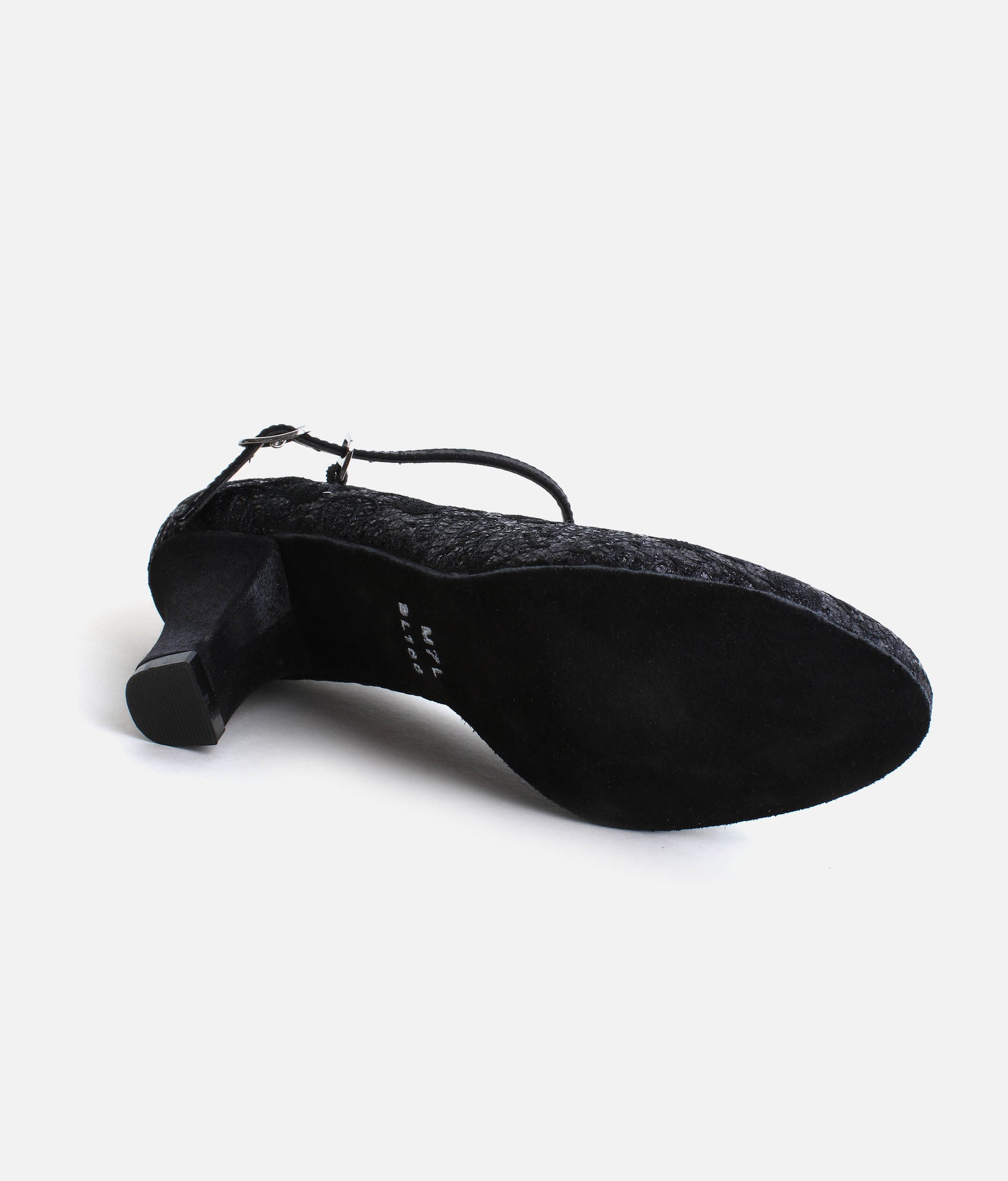 BL166 - Womens Ballroom Heels, Sparkle Fabric Social Dance Shoes