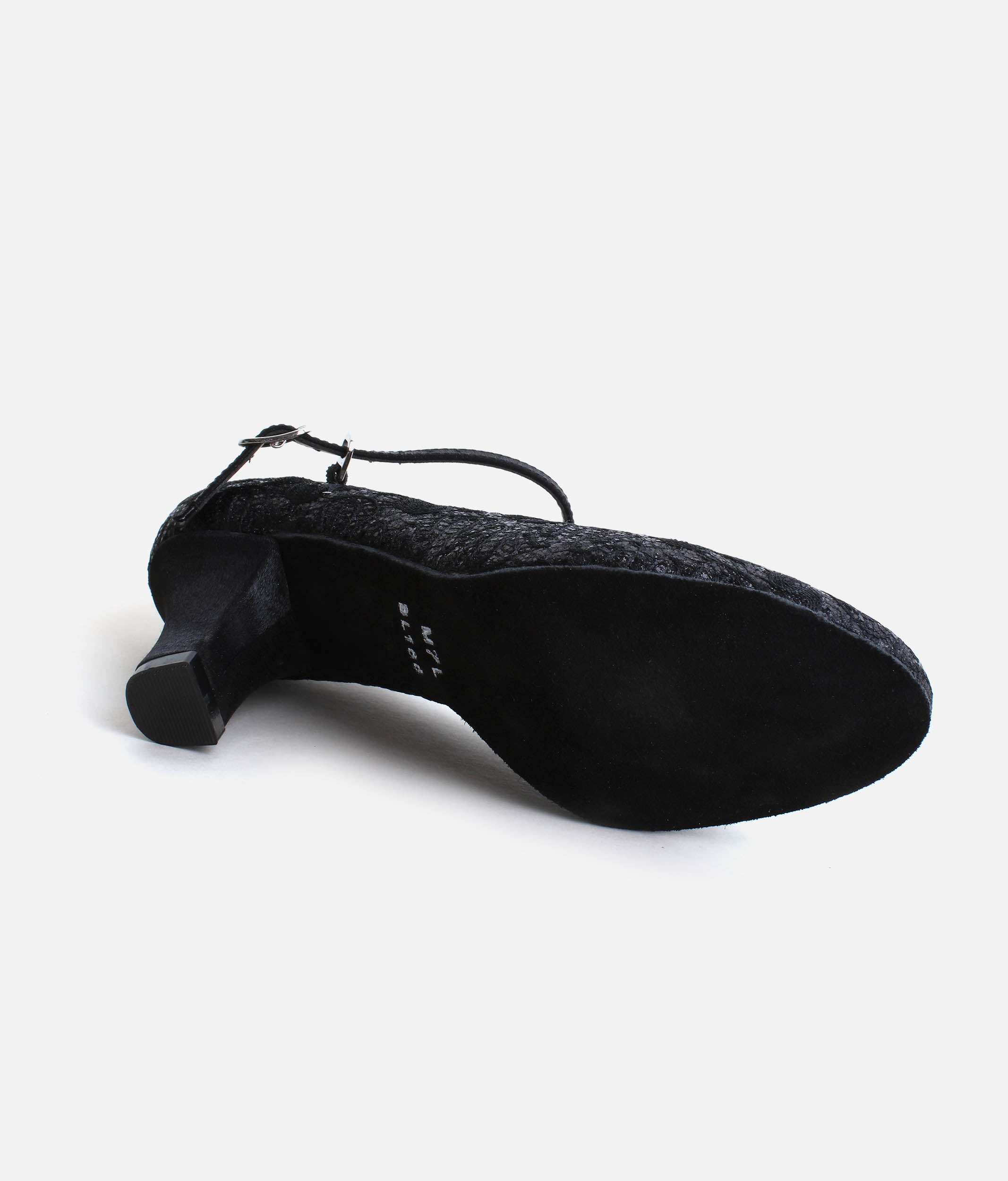 BL166 - Womens Ballroom Heels, Sparkle Fabric Social Dance Shoes
