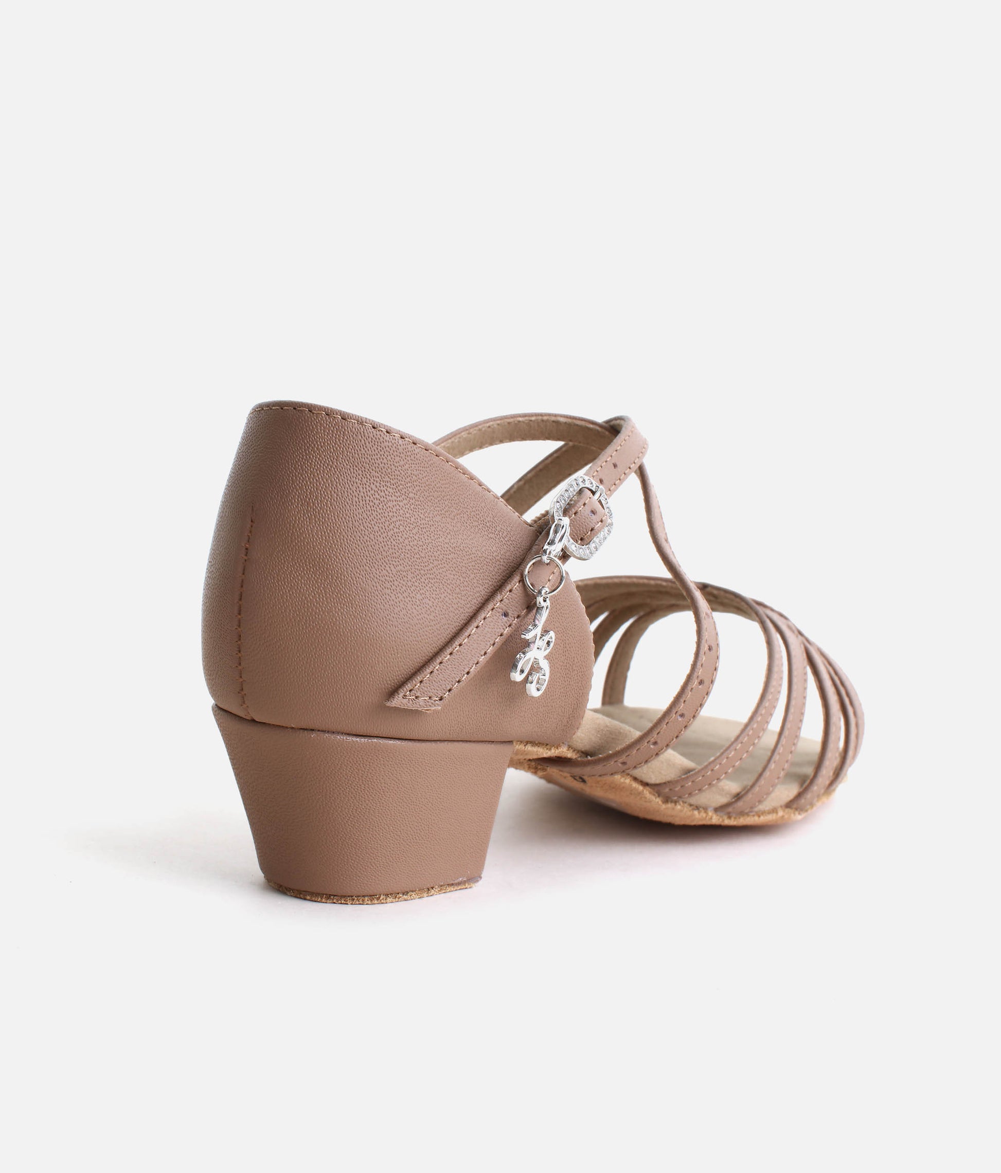 MAMBO Juvenile Leather Latin Dance Shoes, Duo Sole - BL301