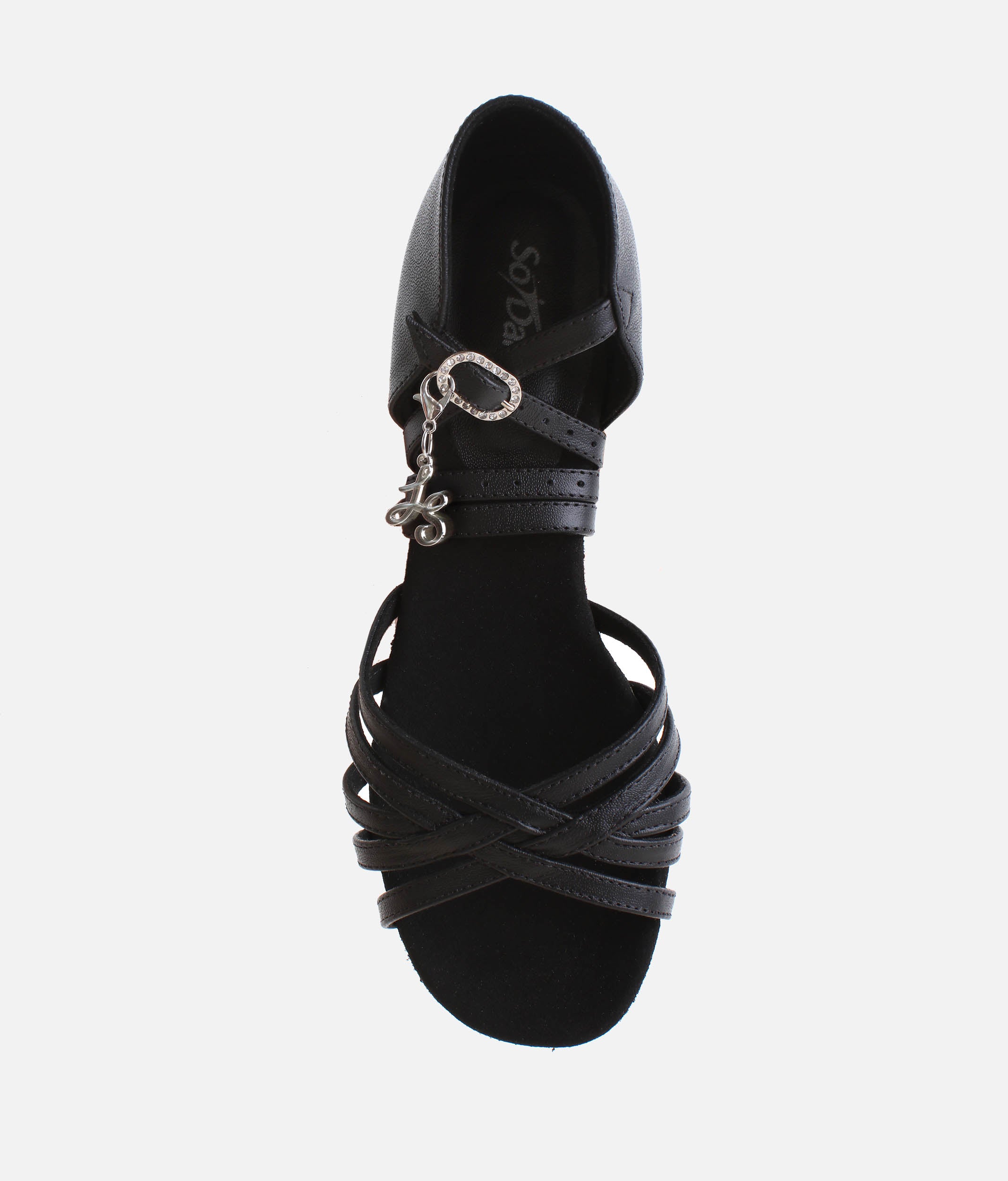 MAMBO Leather Latin Dance Shoes, Beginner Low Heel Dance Shoes - BL301