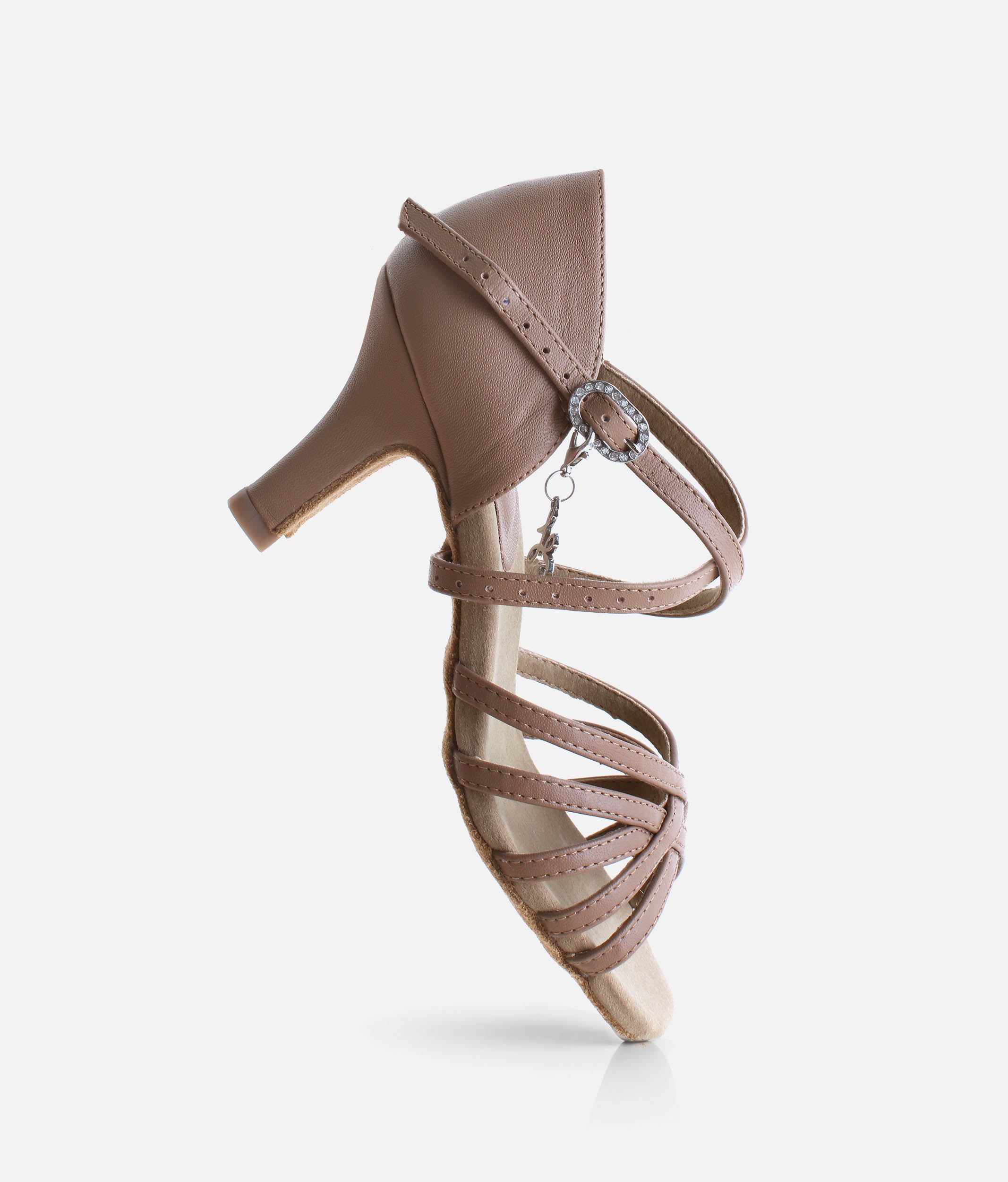 CHA CHA Latin Dance Sandals, 3” Heel & Hybrid Sole - BL305