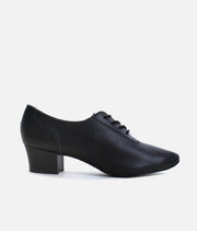 BL54 - Leather Lace-Up Ballroom Practice Shoes, Comfortable & Supportive