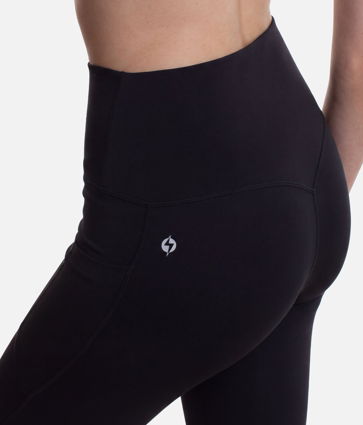 HOURGLASS FLARED LEGGINGS - Crisscross Curve-Enhancing Cut & Pockets