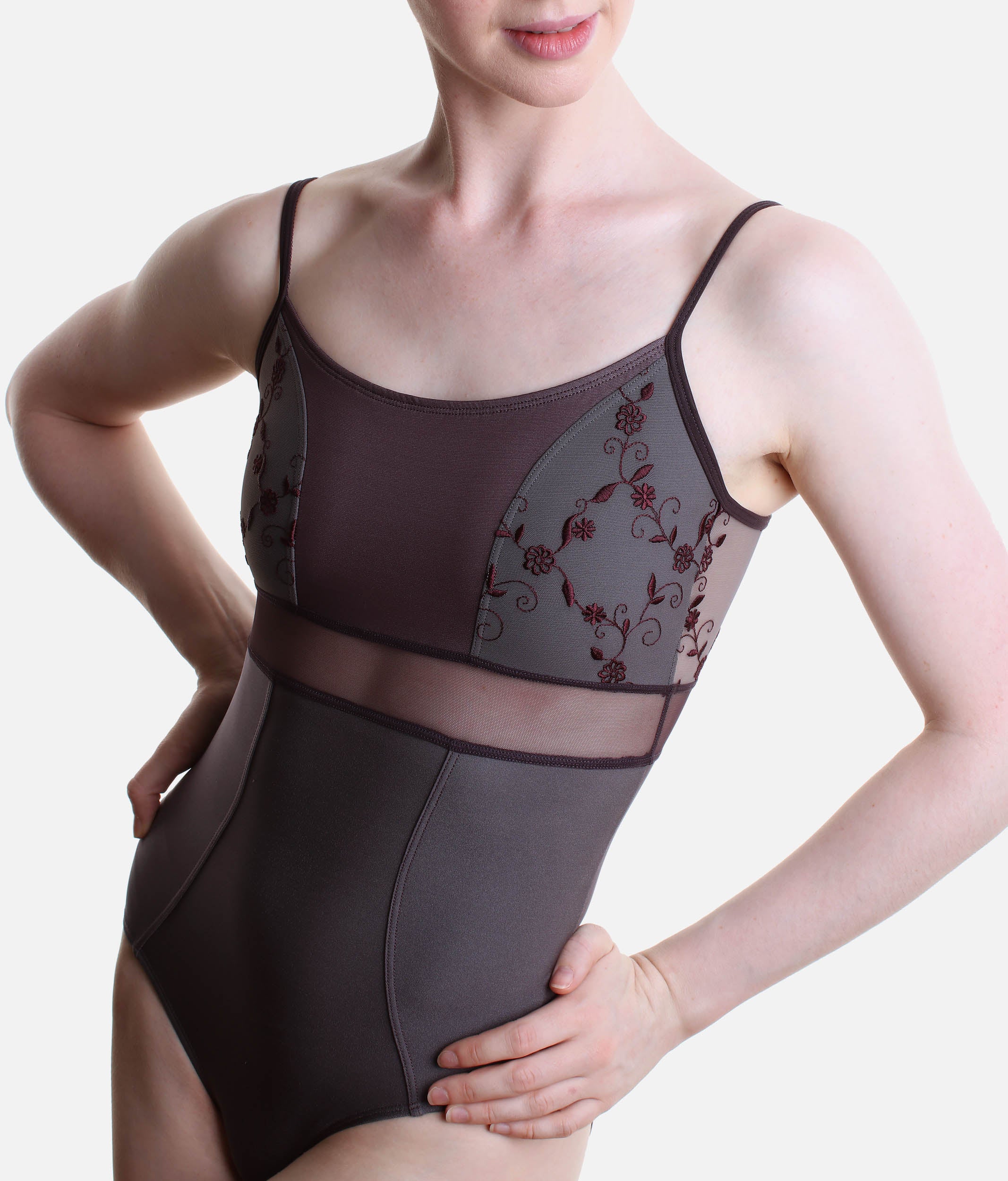 Elegant Camisole Ballet Leotard for Professional Dancers - BRIGID CL Magnete