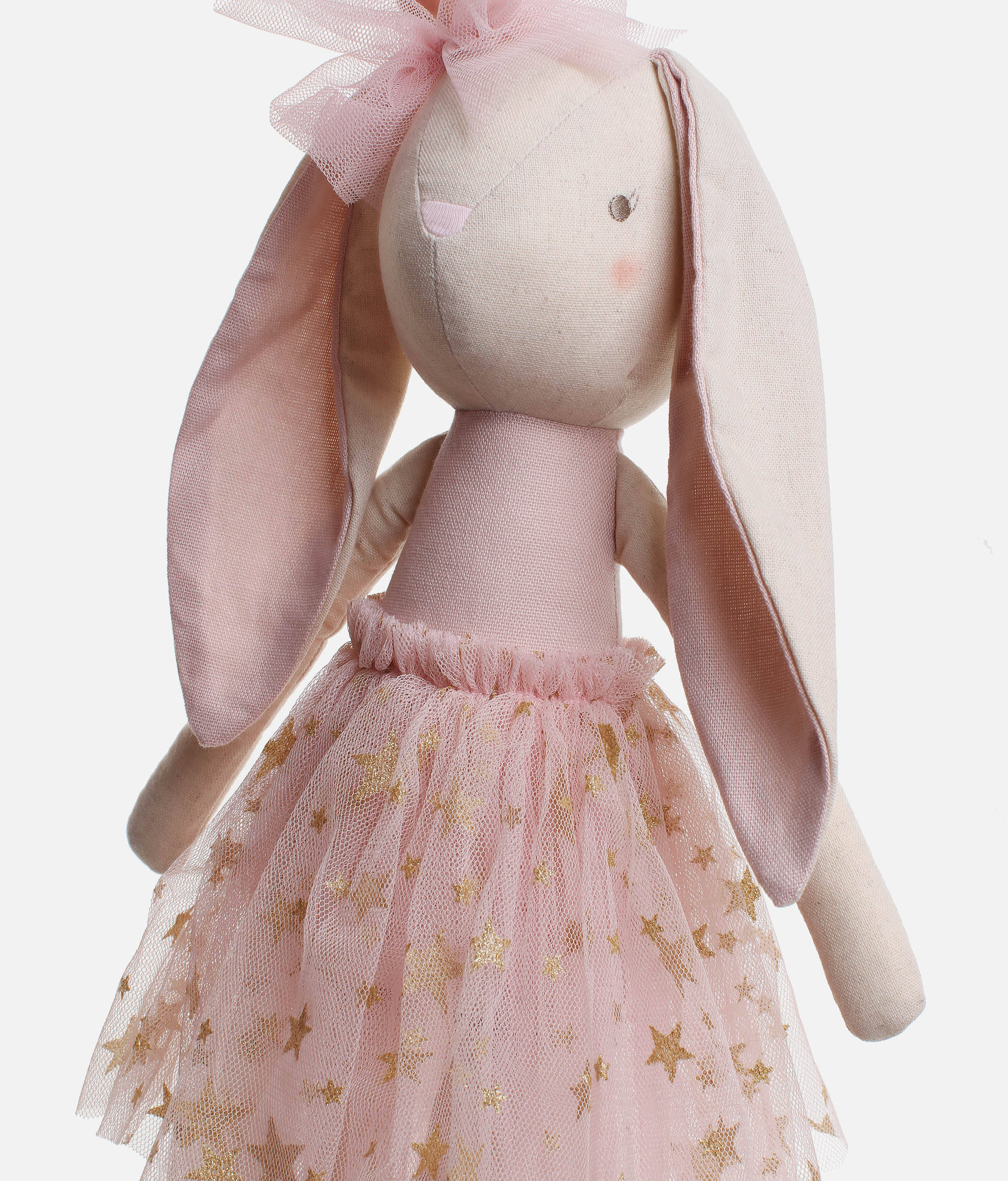 Pale Pink Bronte Ballerina Bunny Doll - N11542PP