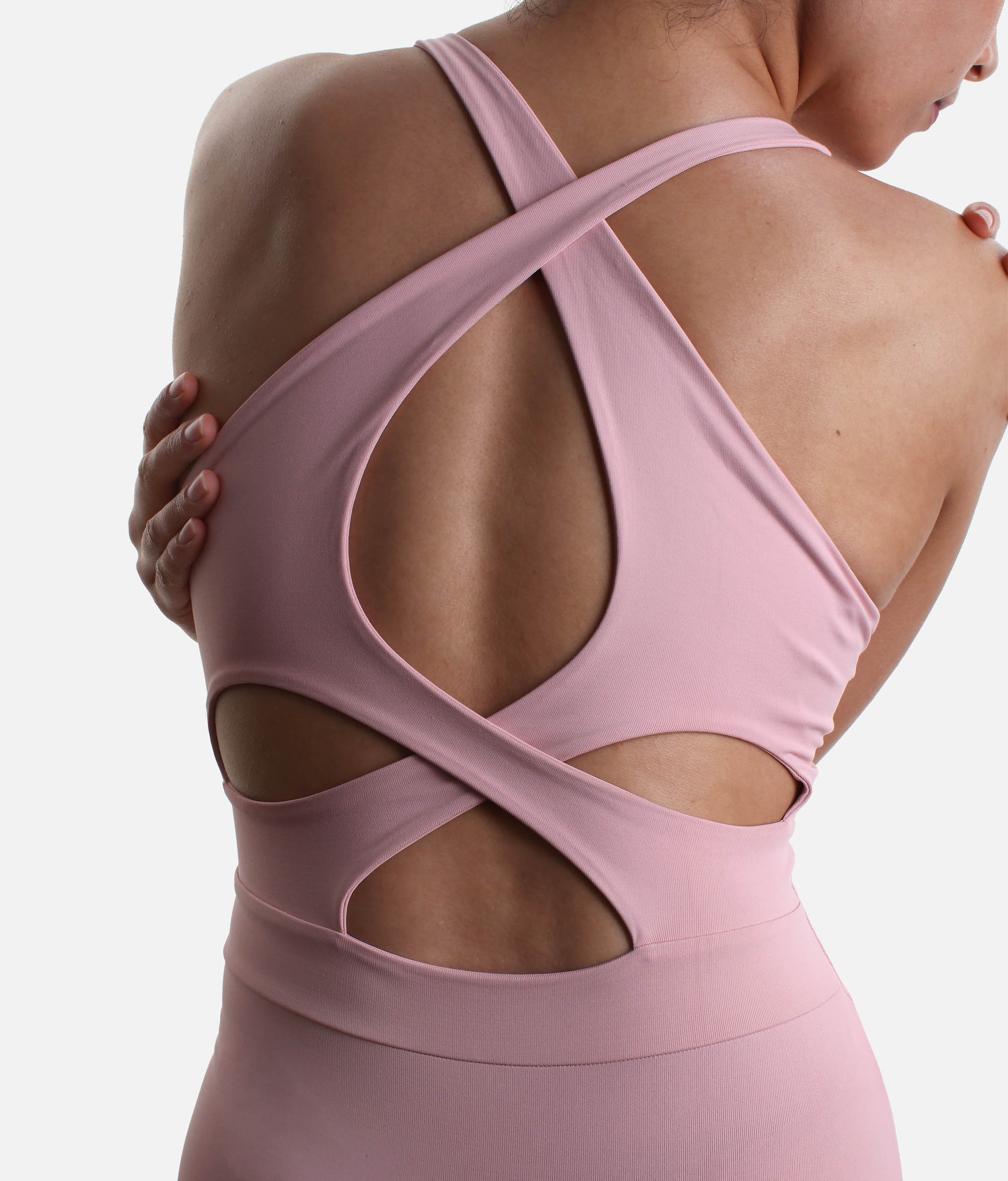 VAL Dance Leotard, Open Back Cross Strap Ballet Leotard - BY72