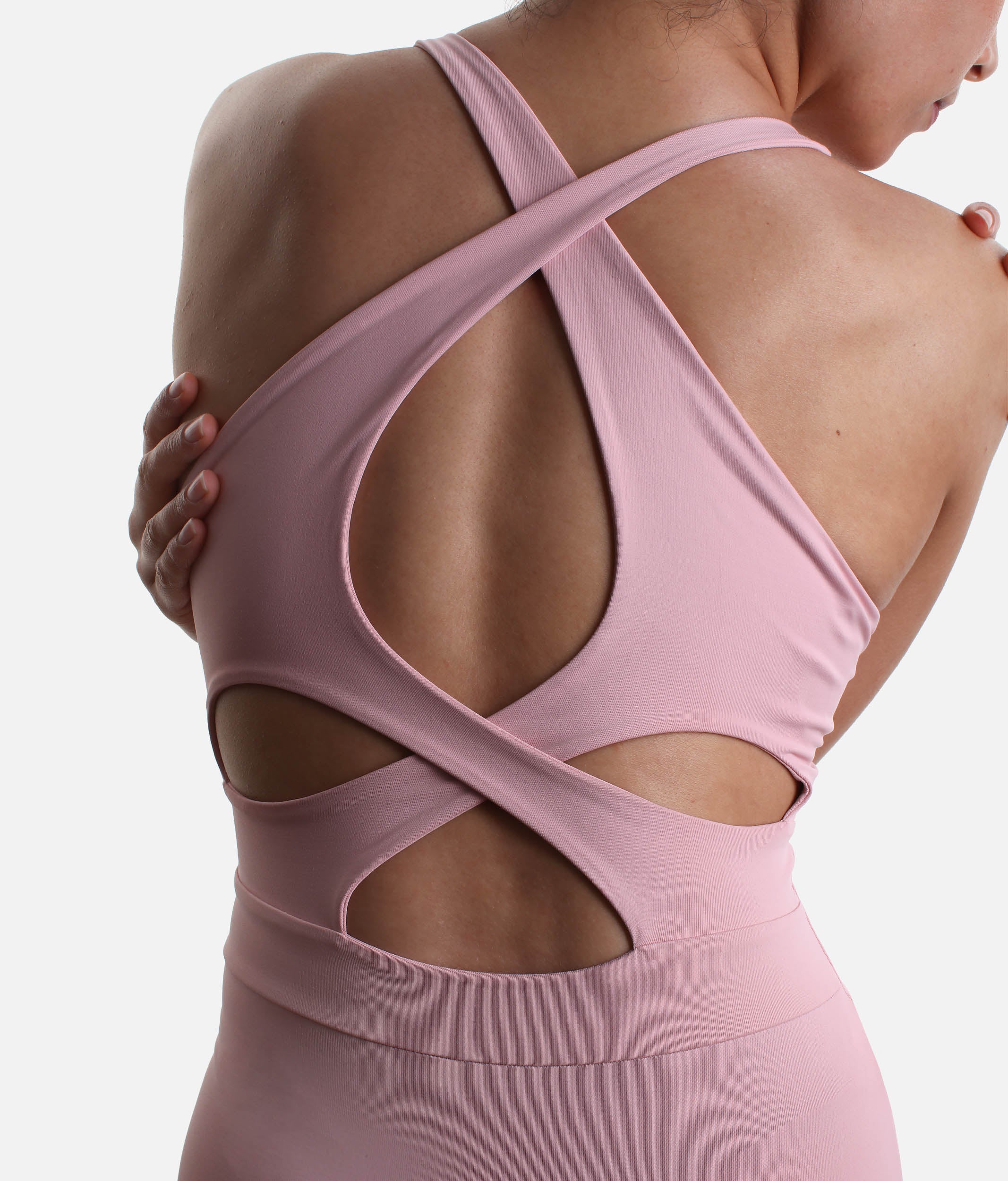 VAL Dance Leotard, Open Back Cross Strap Ballet Leotard - BY72