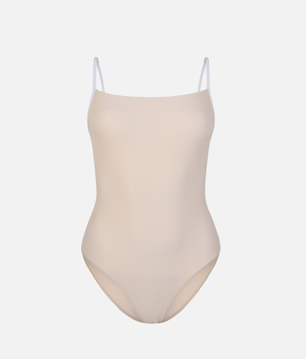 LIGHT CREAM Ballet Leotard for Adult Dancers with Adjustable Straps - CALA