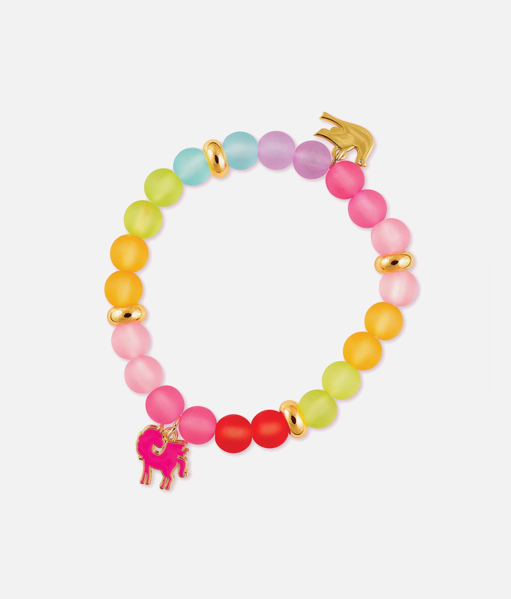 Girls Bracelet, Rainbow Unicorn - Colour Me Happy