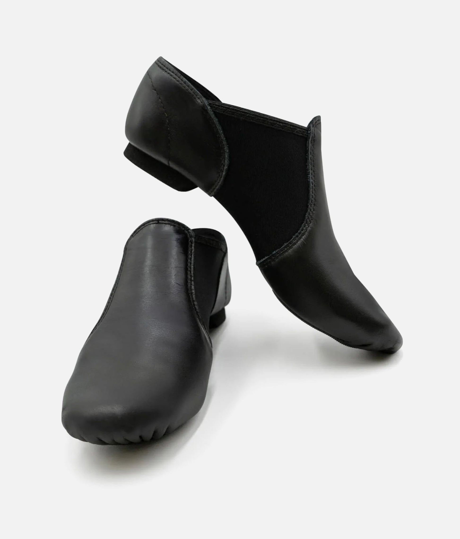 E-Series Adult Leather Slip-On Jazz Shoes - EJ2