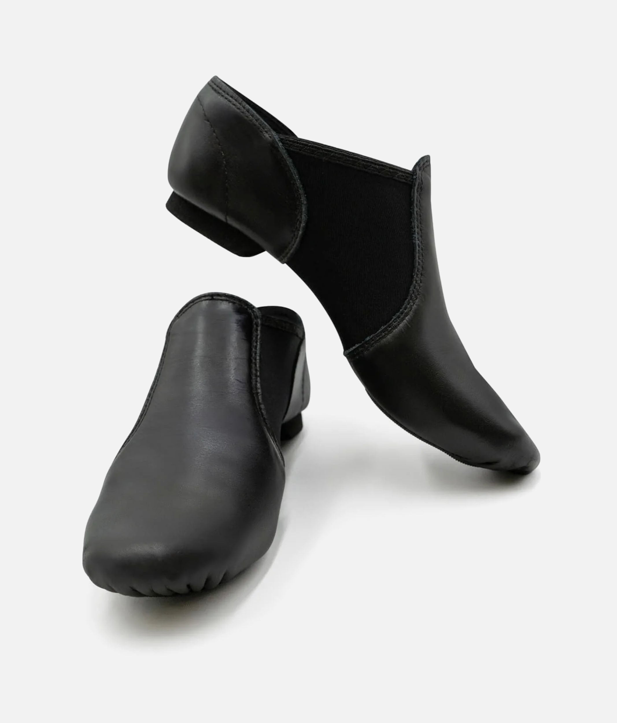 E-Series Adult Leather Slip-On Jazz Shoes - EJ2
