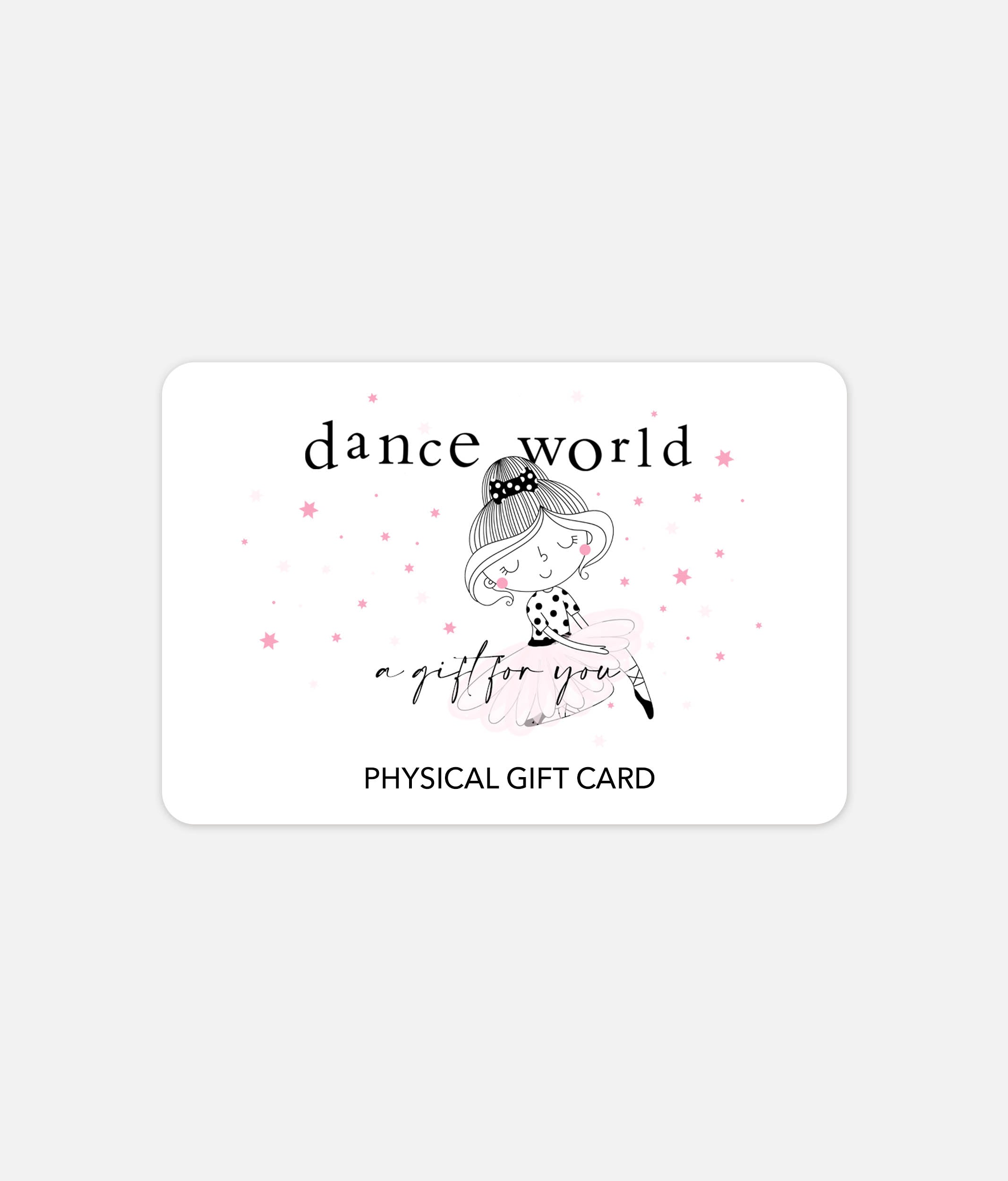 In Store & On Line Gift Voucher / Physical Card