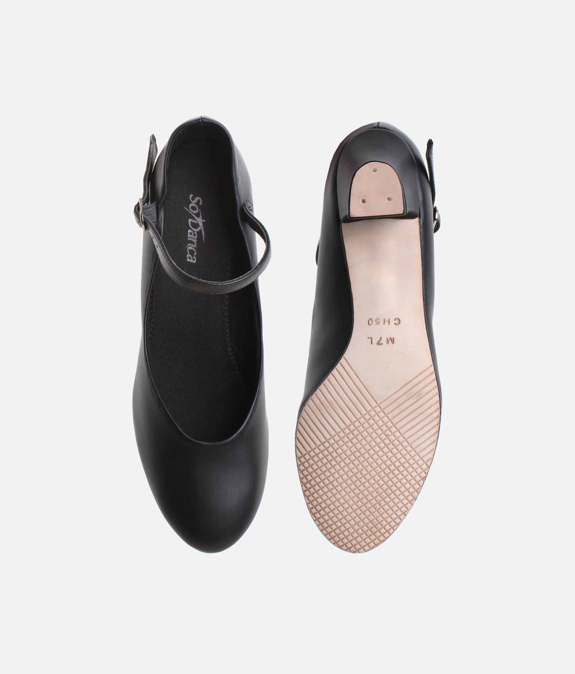 CH50 - Best Entry-Level Character Shoes, Low Heel for Dance Class or Stage