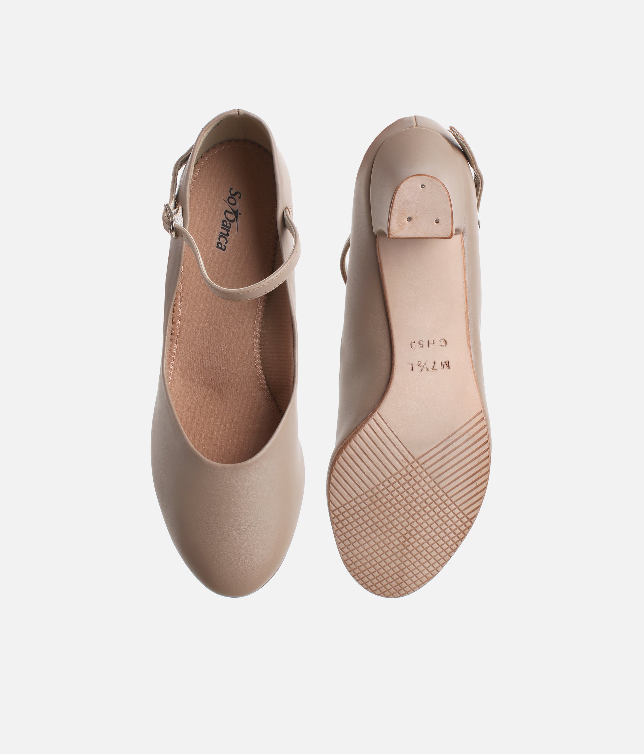 CH50 - Best Entry-Level Character Shoes, Low Heel for Dance Class or Stage