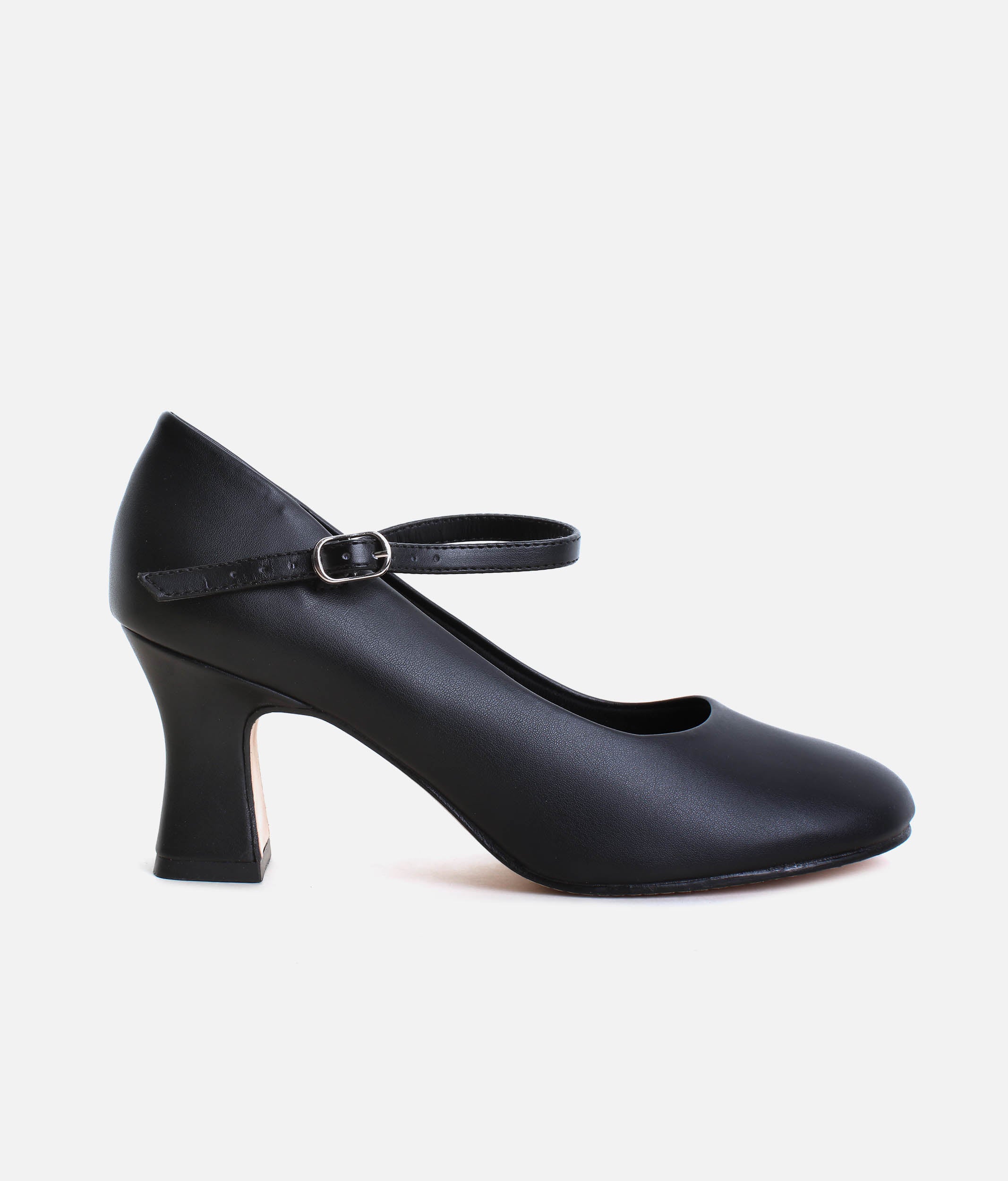 CH62 - Flared 2.5" Heel Character Dance Shoes with Cushioned Comfort