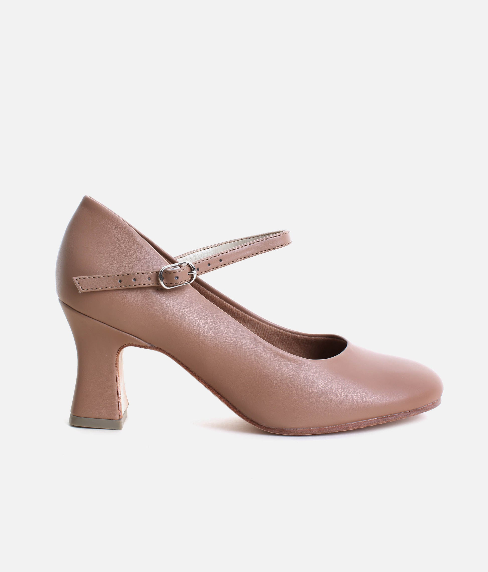 CH62 - Flared 2.5" Heel Character Dance Shoes with Cushioned Comfort