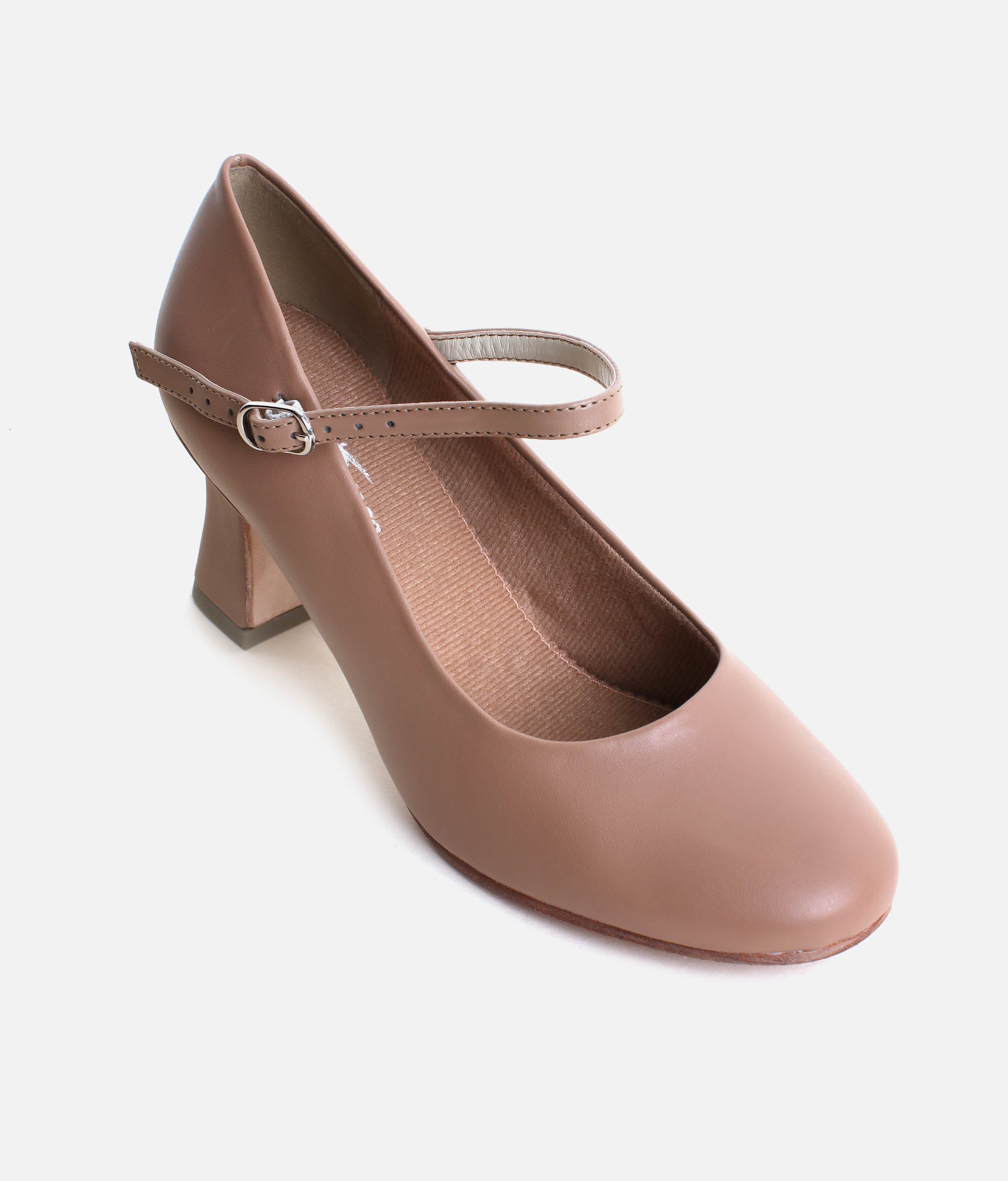 CH62 - Flared 2.5" Heel Character Dance Shoes with Cushioned Comfort
