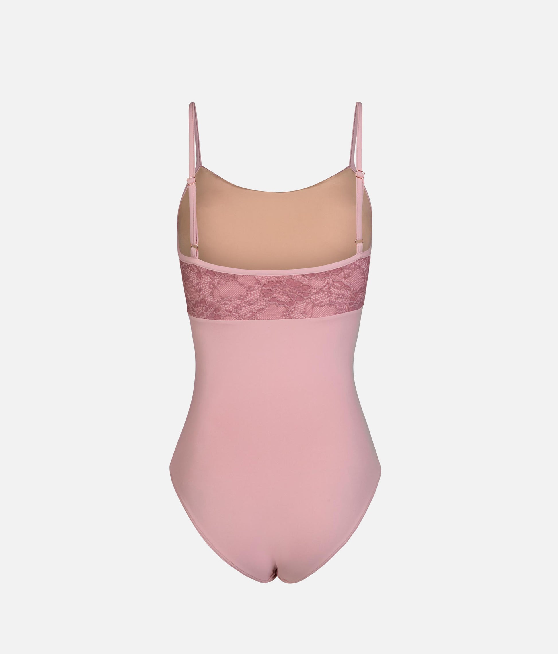 CHLOE ROSE Lace Ballet Leotard, Adjustable Strap Camisole