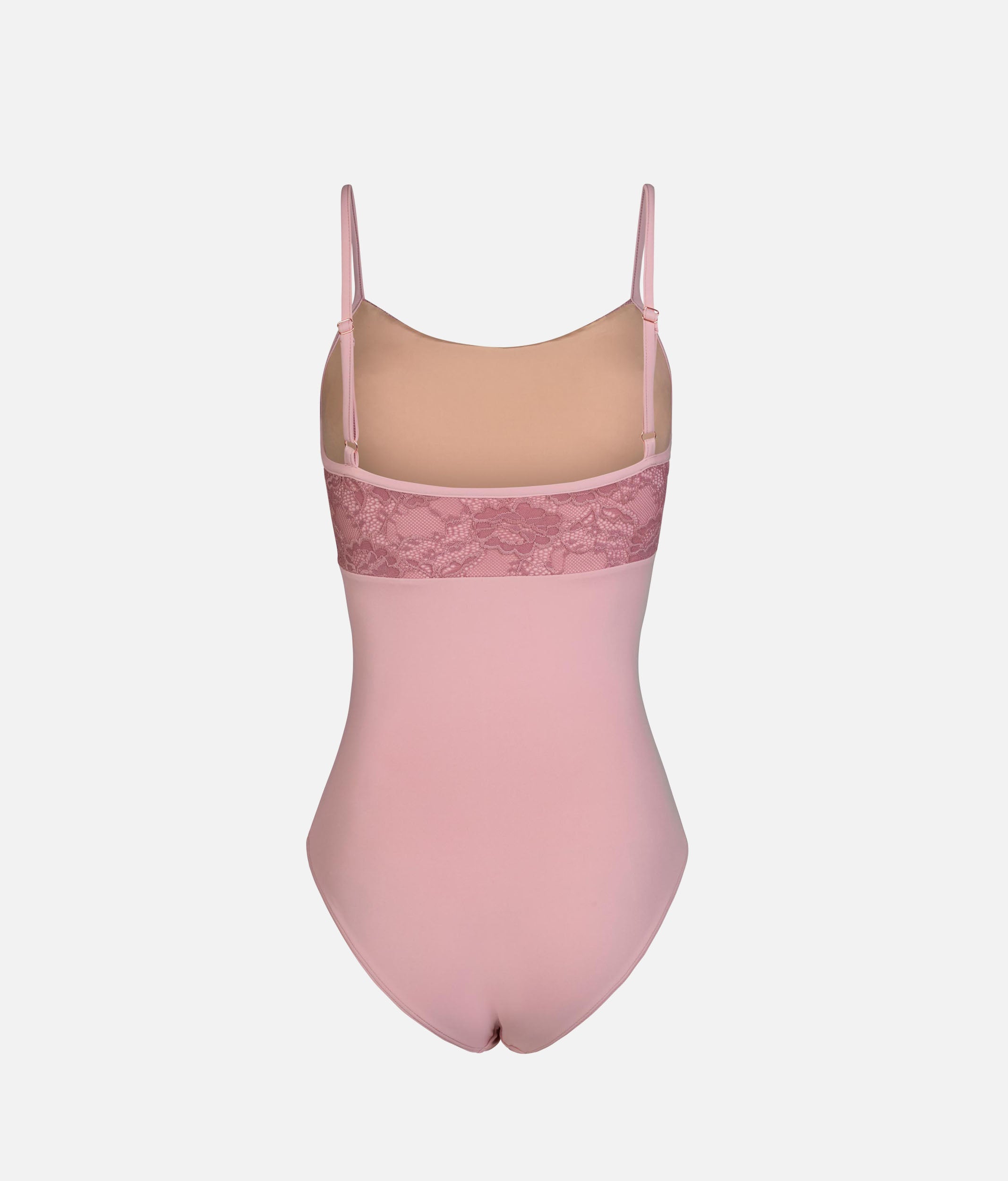 CHLOE ROSE Lace Ballet Leotard, Adjustable Strap Camisole
