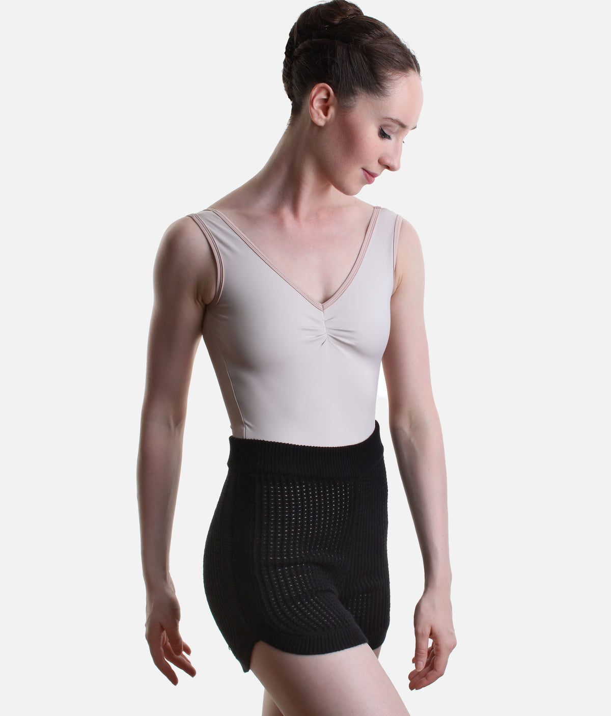 Capezio Anderson Knit Warm-Up Shorts CK11014W