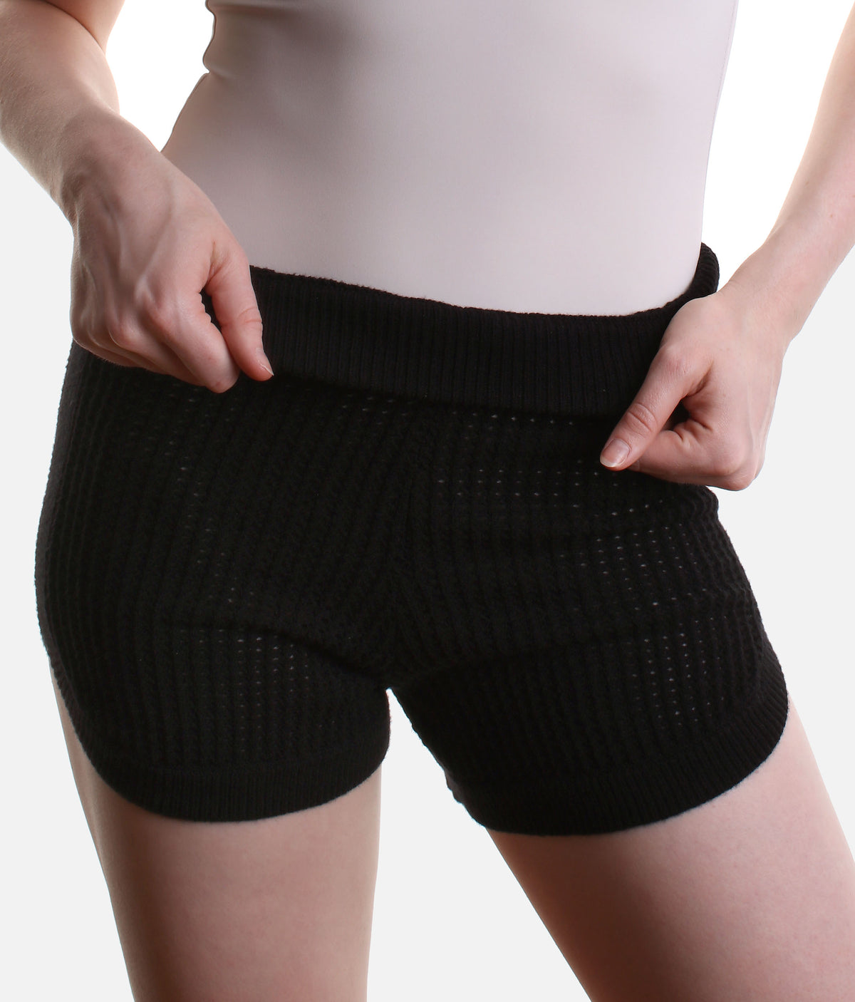 Capezio Anderson Knit Warm-Up Shorts CK11014W