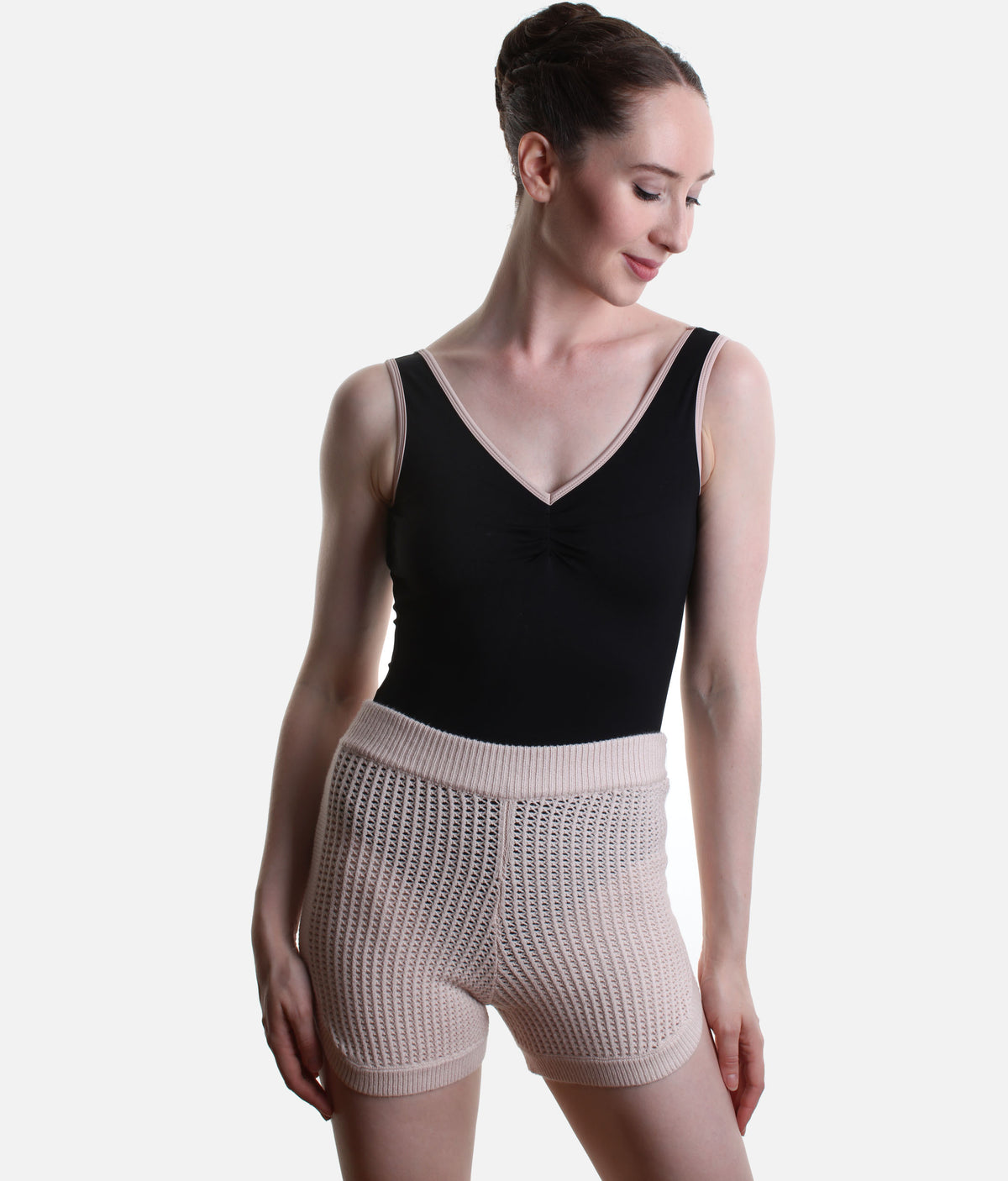 Capezio Anderson Knit Warm-Up Shorts CK11014W