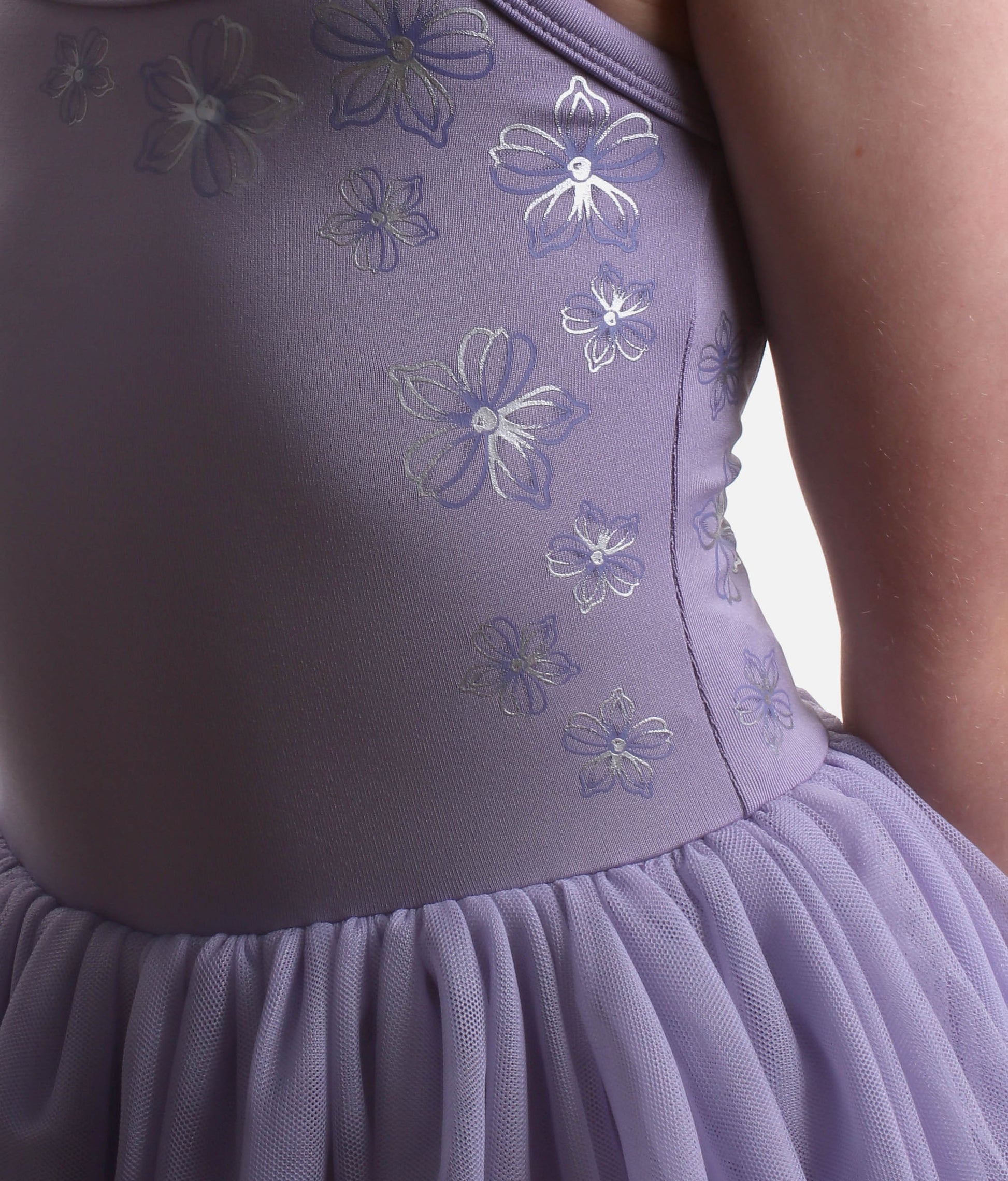 Girls Anastasia Camisole Tutu Dress, Floral Ballet Dress - CL70008