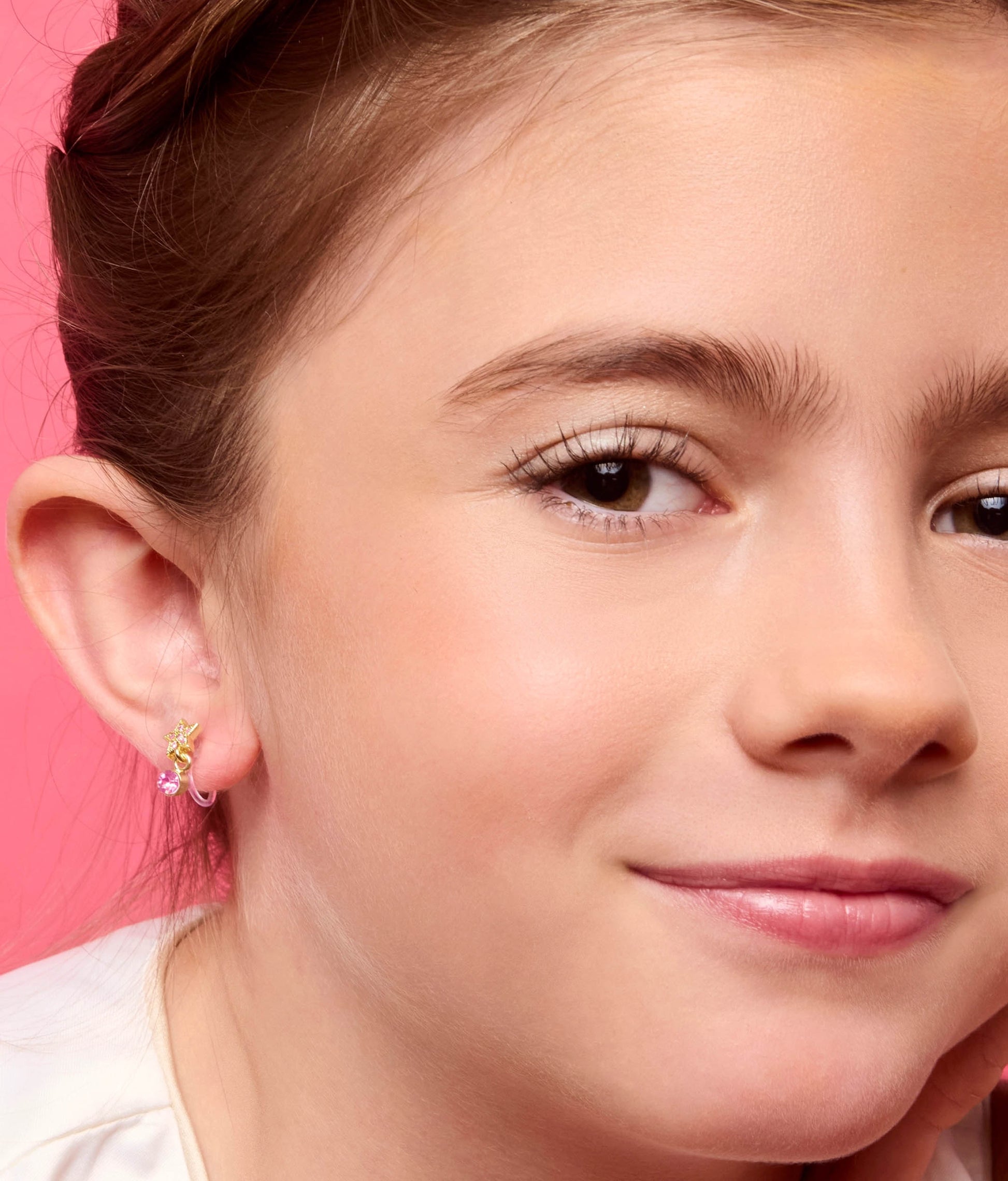 Clip On Earrings  for Girls – Little Luxe Star Drop