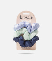 Garden Bouquet Cloud Scrunchies - 3pc Soft Hair Ties