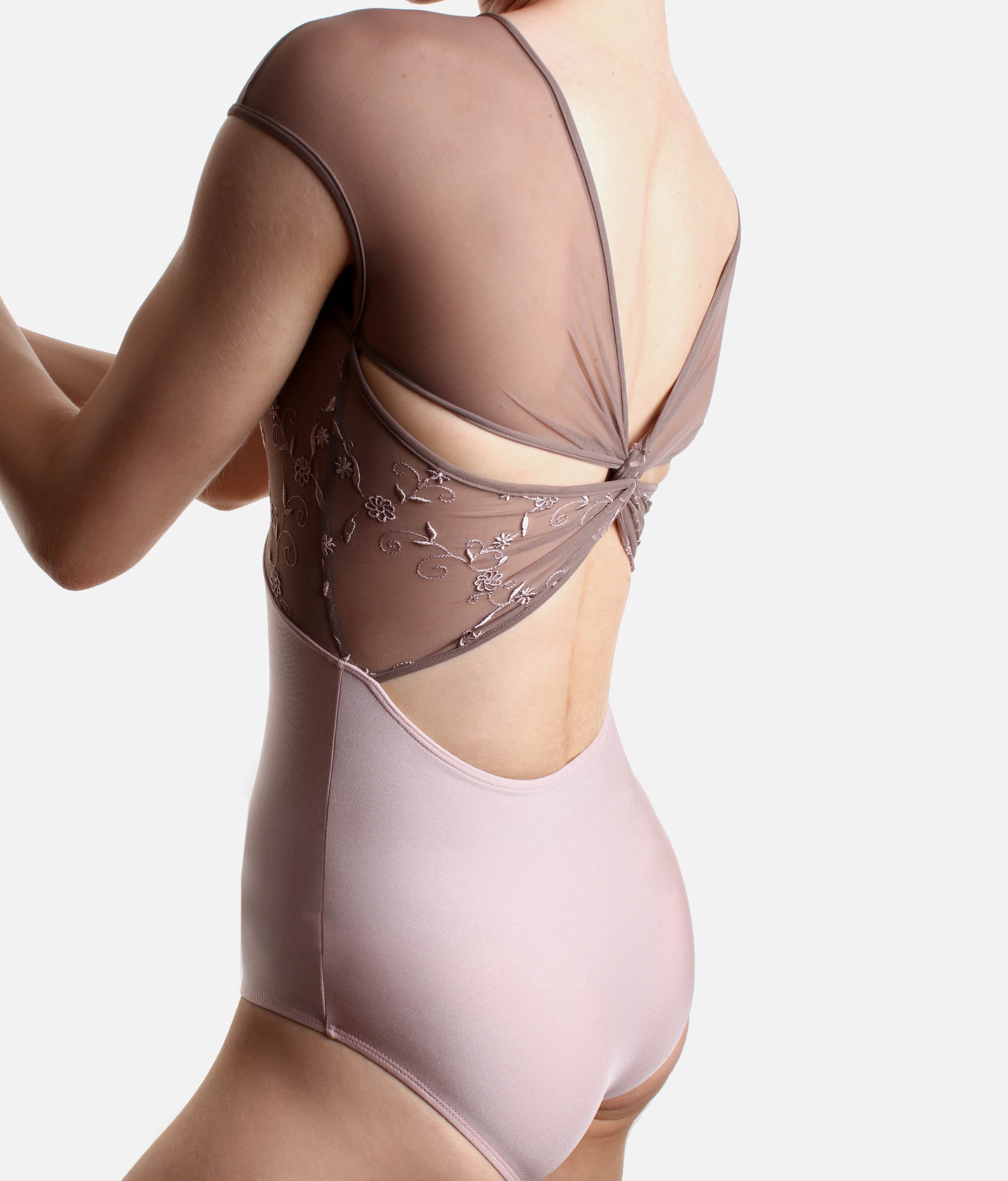 Cup Sleeve Ballet Leotard with Premium Stretch Fabric - CONCORDIA CL Rose