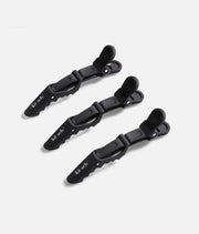 Black No-Slip Crocodile Clips, 3pc Styling and Sectioning Set