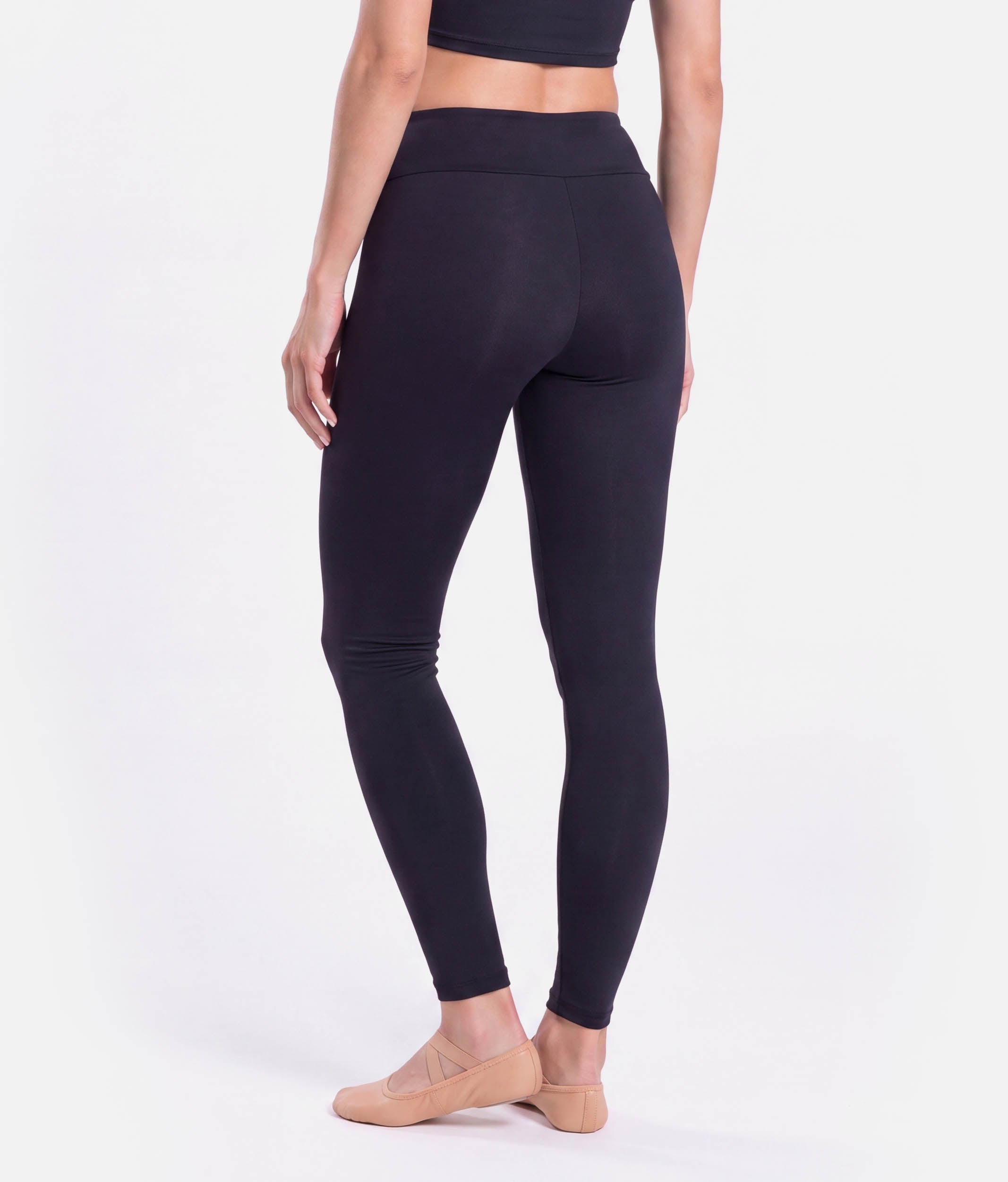 Women's High Waist Dance Leggings, Soft Microfiber - SL155