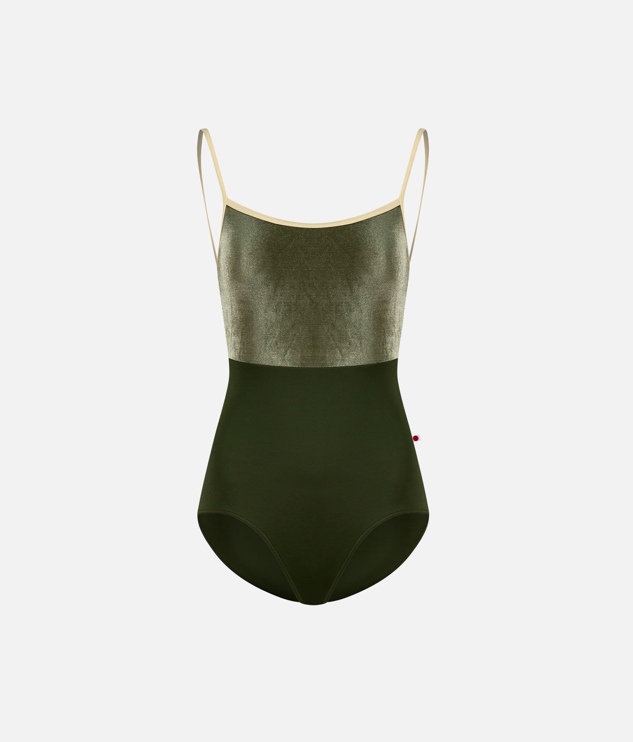 Luxury Velvet Ballet Leotard with Open Back - DANIELA DOU JUNGLE
