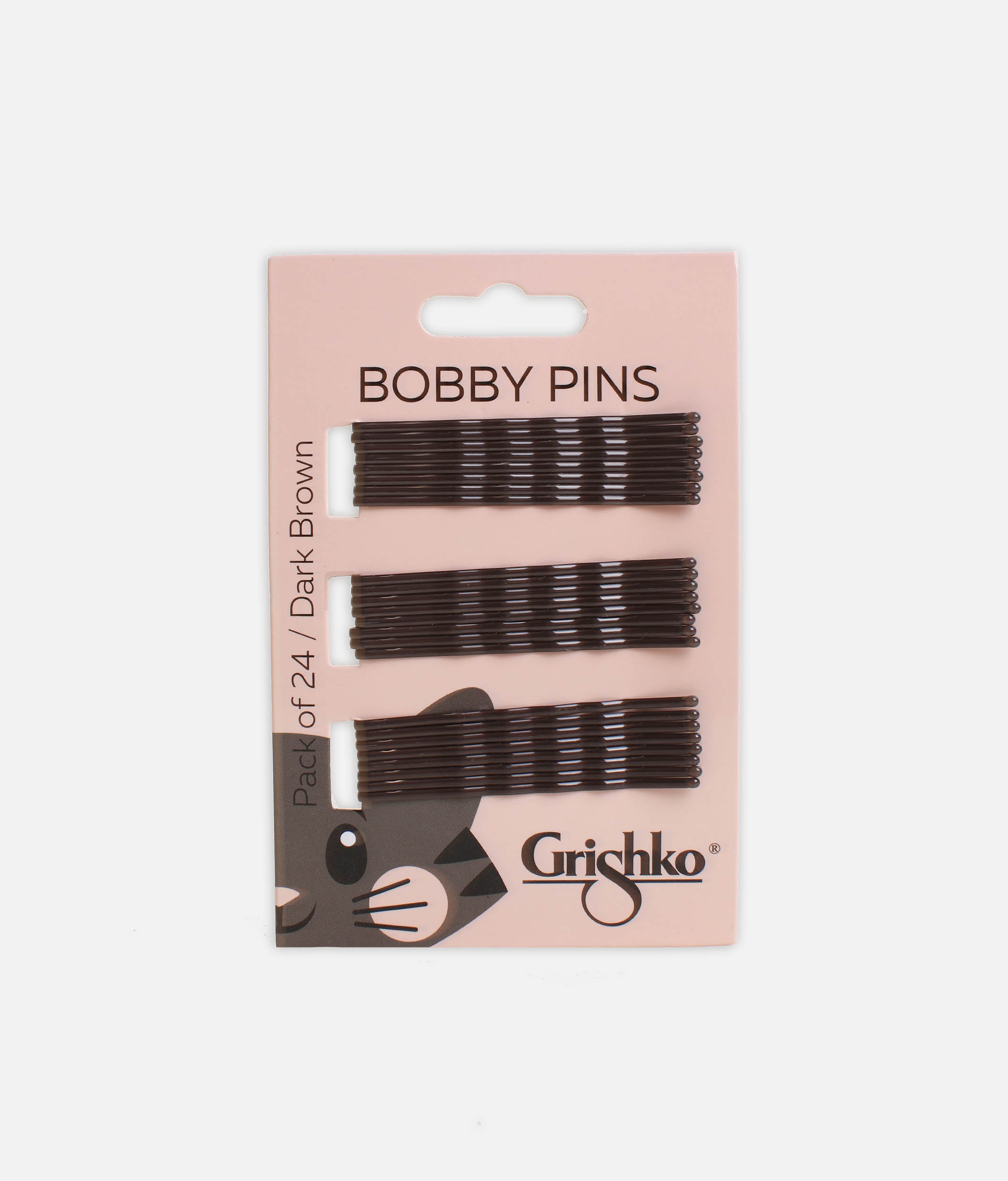 Bobby Pins for Ballet & Dance, Strong Hold, 24-Pack - HA2006G