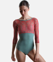 Elegant Long Sleeve Ballet Leotard, Icons Collection - DIANA DI Salvia