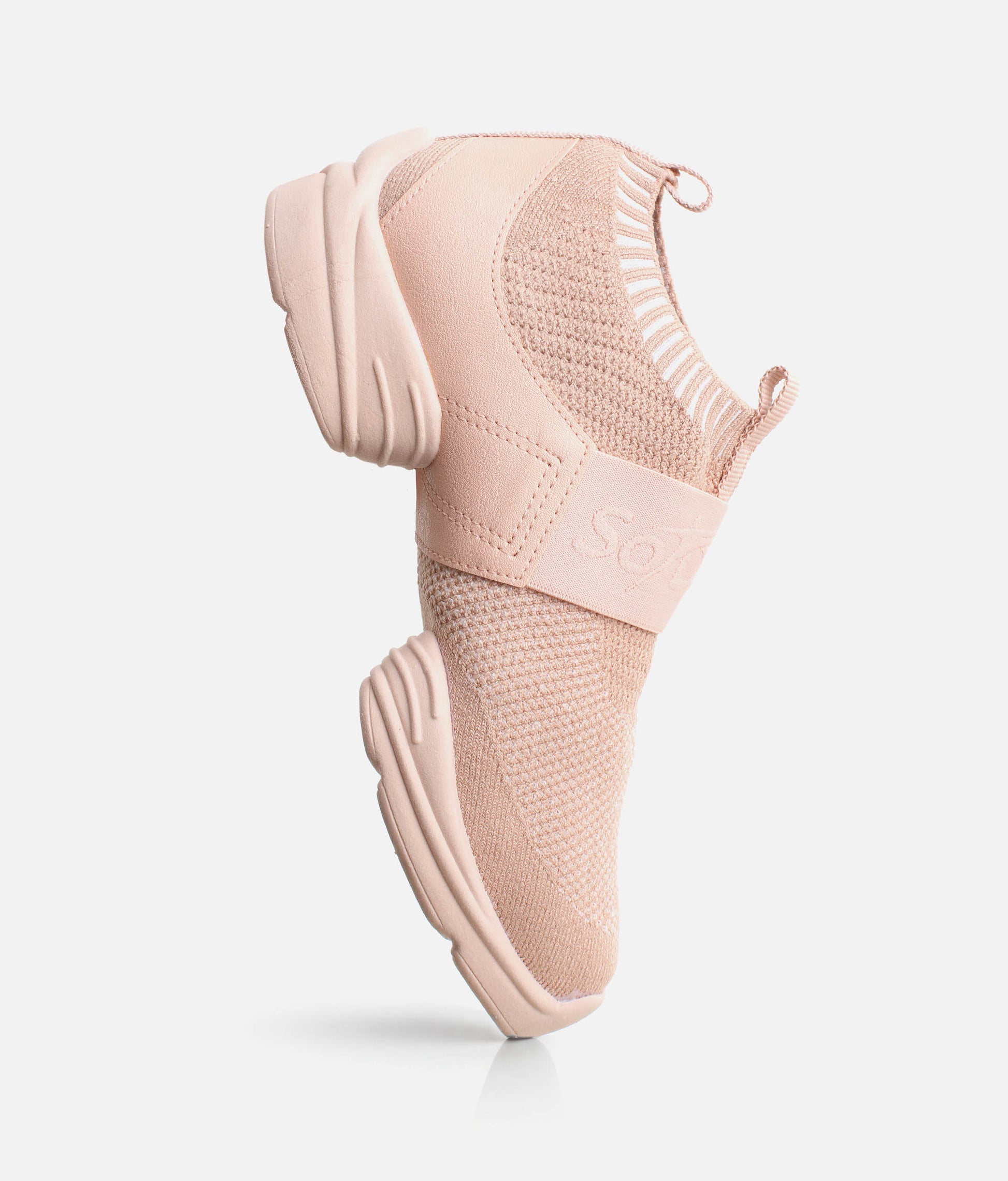ELEVE Dance Trainers, Flexible Knit Split Sole Dance Sneakers - DK110
