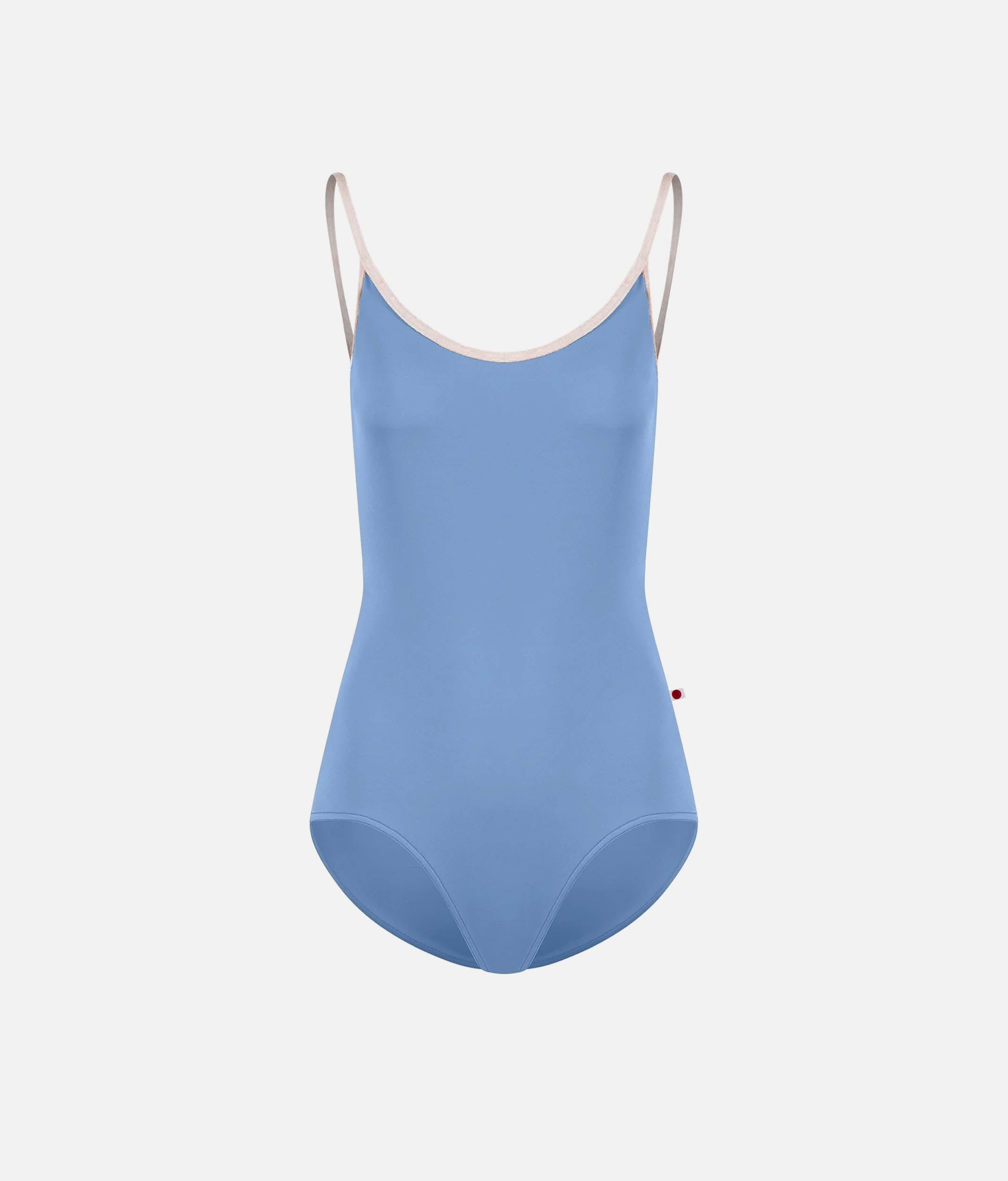 Fiona Paradise Ballet Leotard with Sheer Mesh Wrap Back