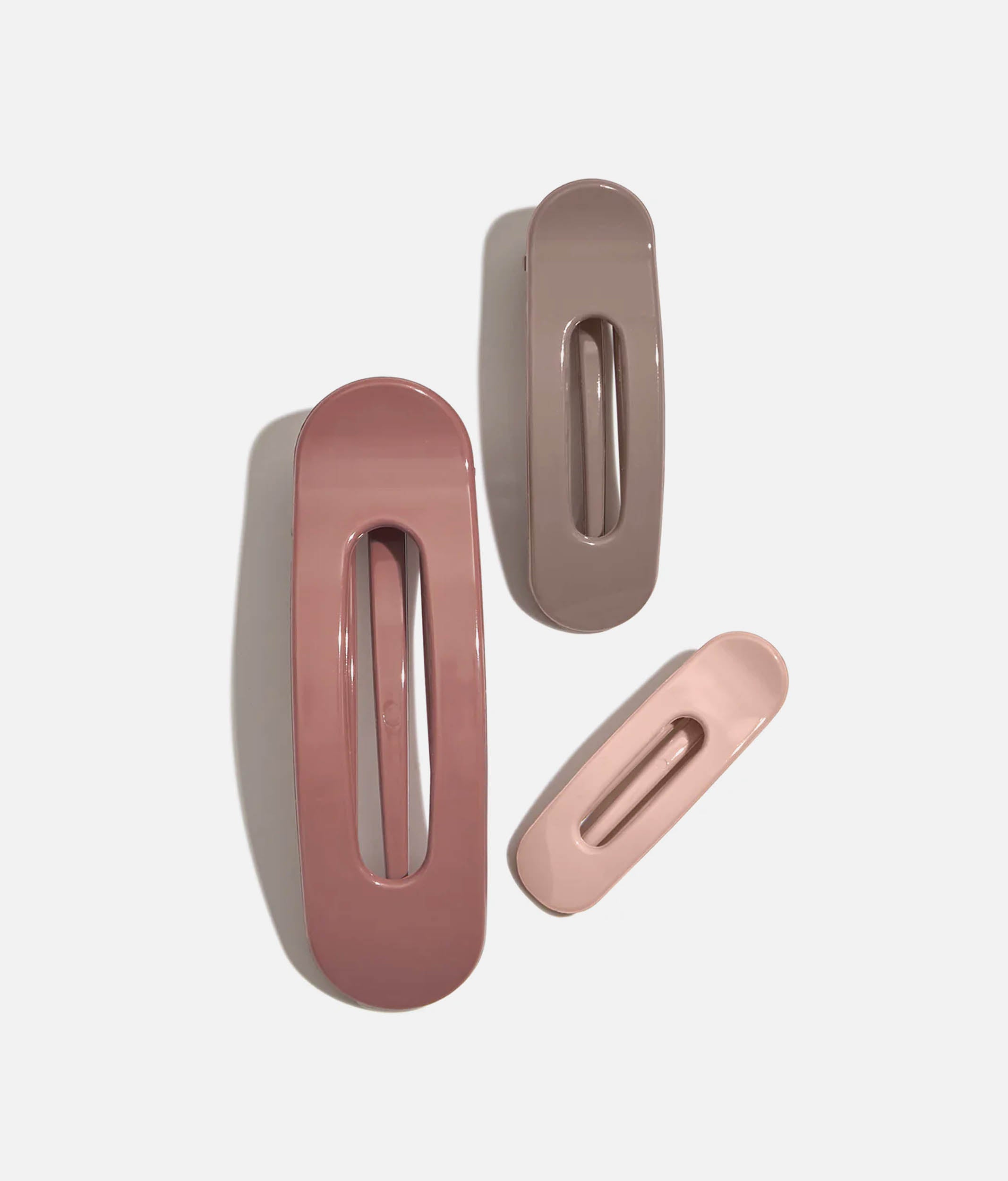 Flat Lay Claw Clip Set, Comfortable Everyday Hair Accessories