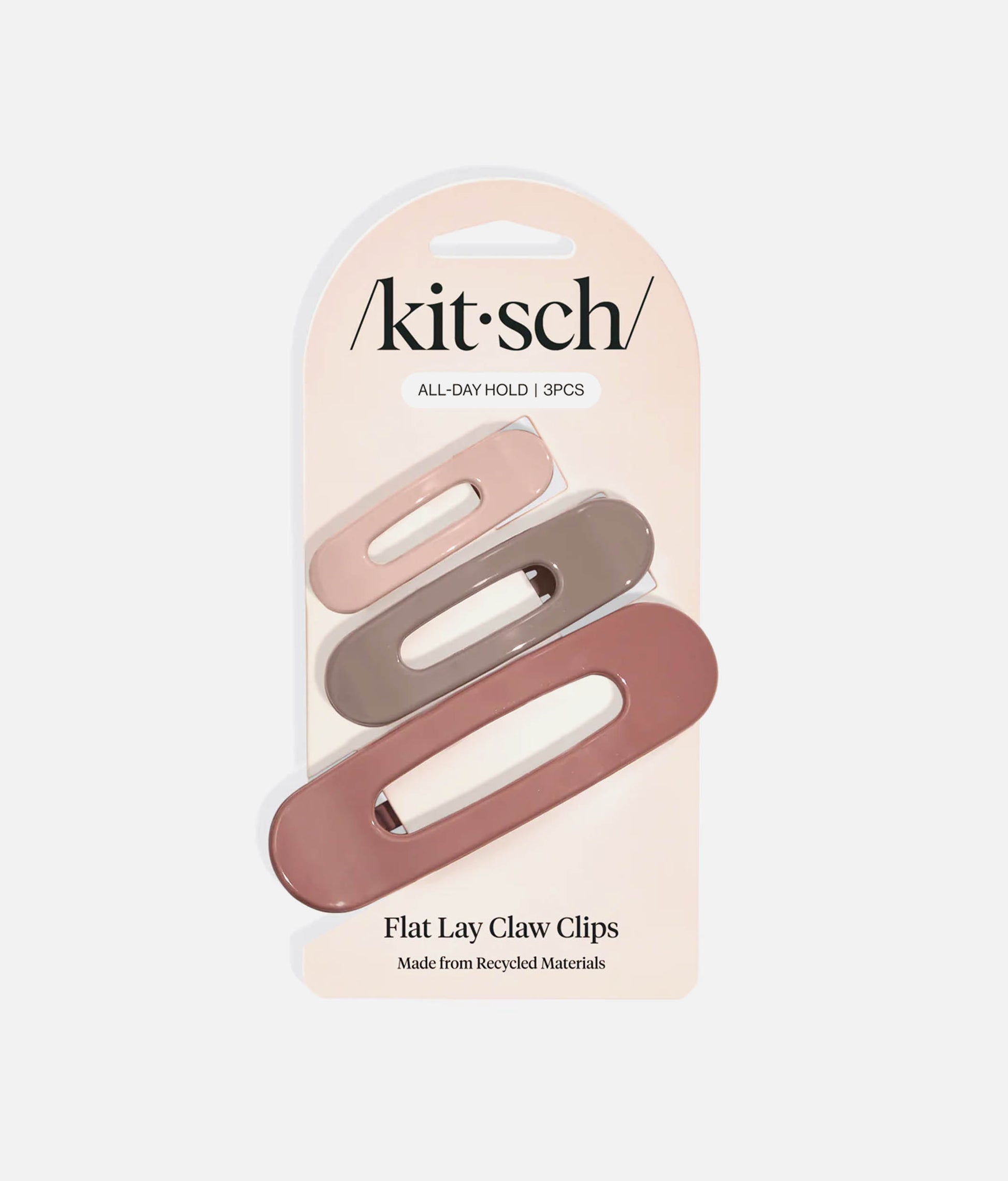 Flat Lay Claw Clip Set, Comfortable Everyday Hair Accessories