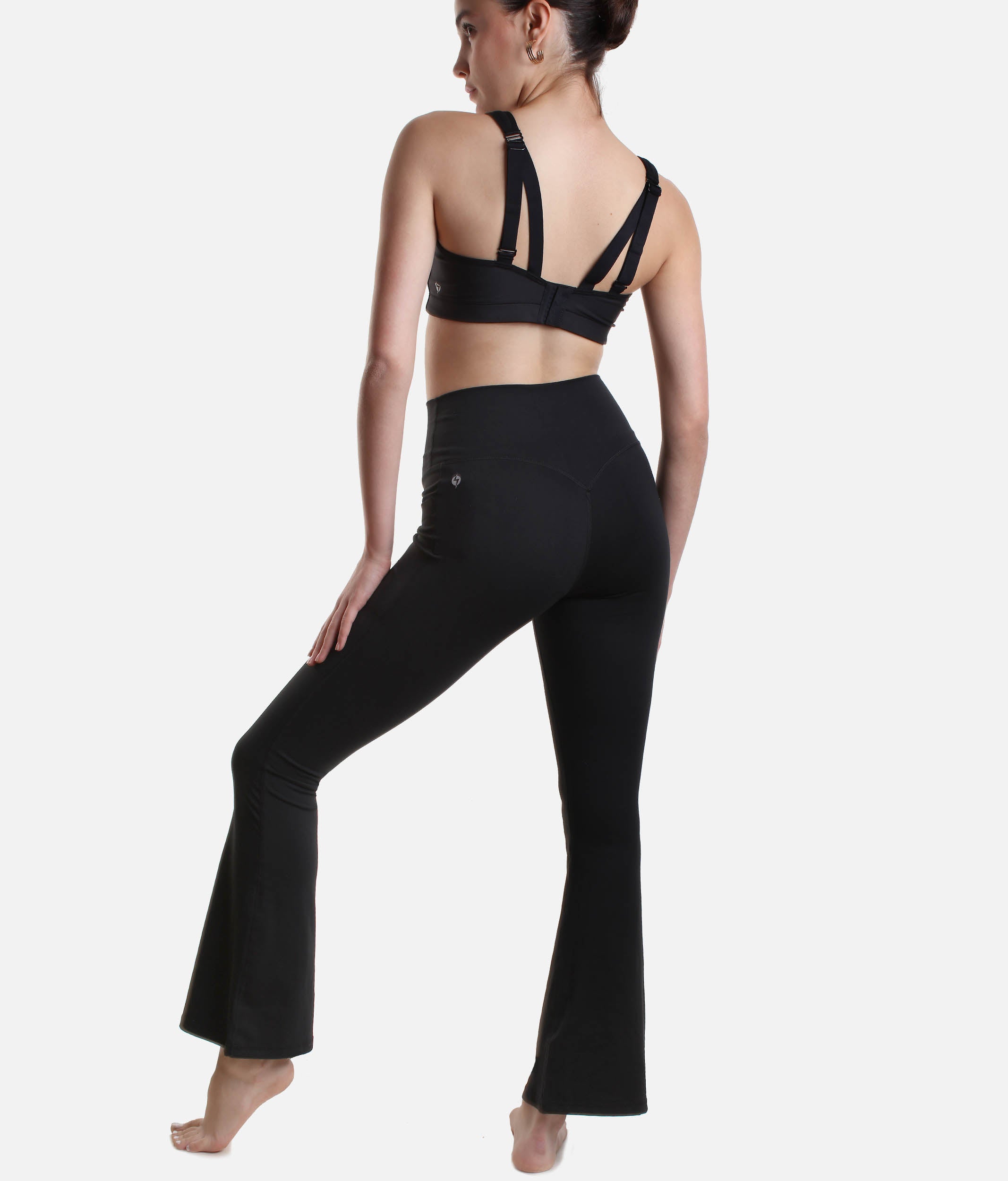 Supersculpt Flared Leggings with Pockets